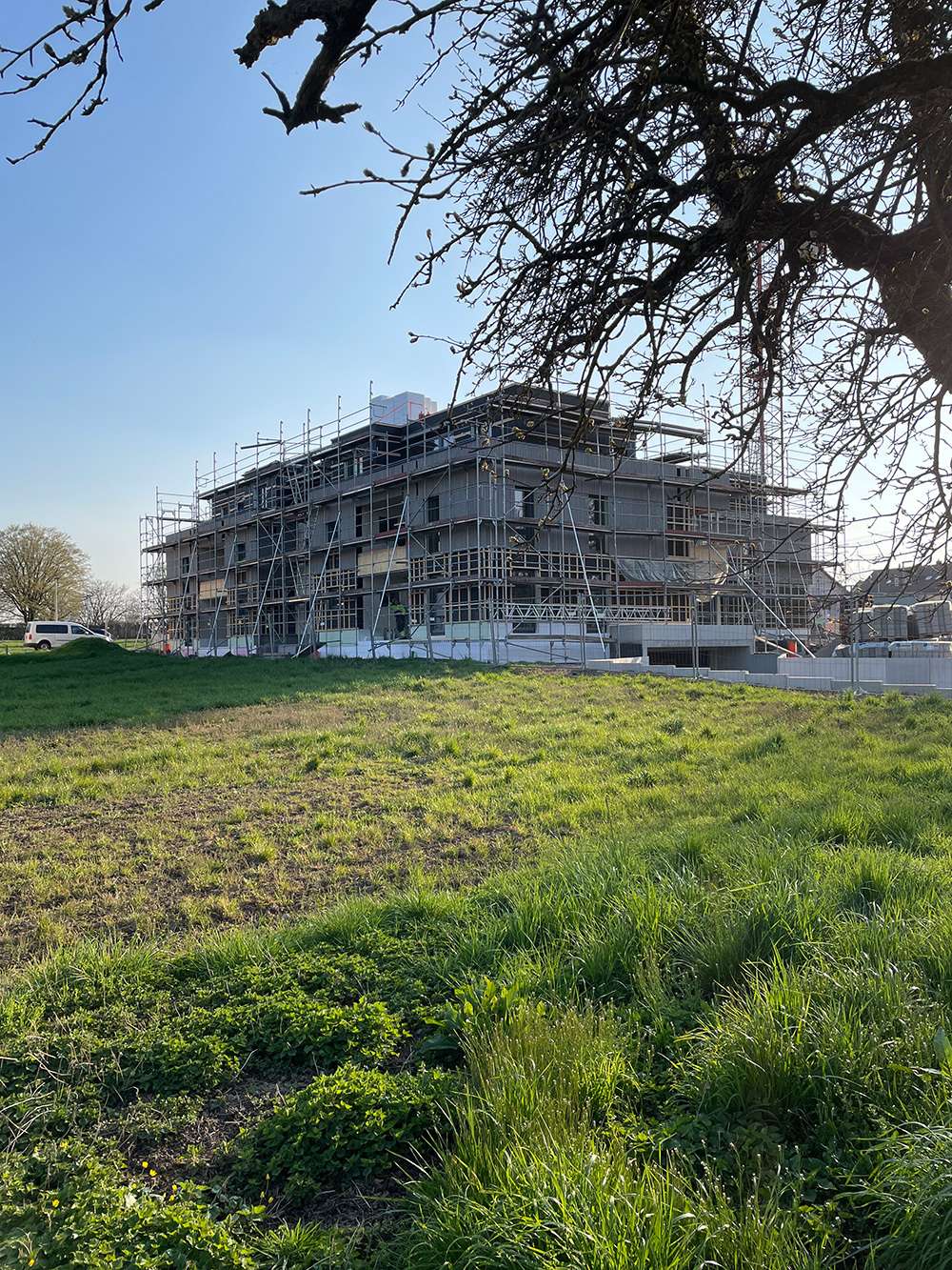 Hinter dem Kirchhof in Affalterbach
