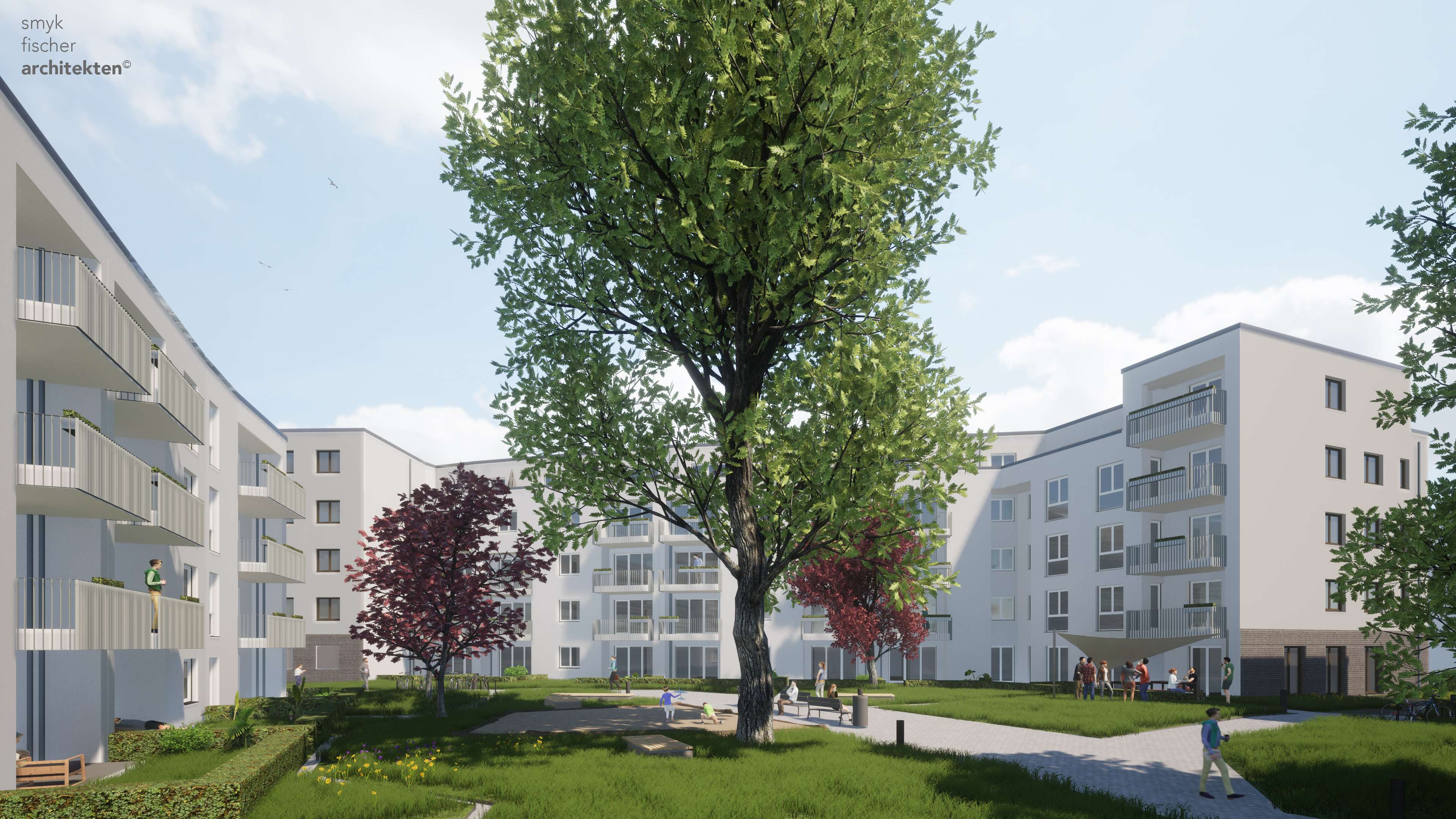 Neubaumaßnahme Trapezblock - Bochum