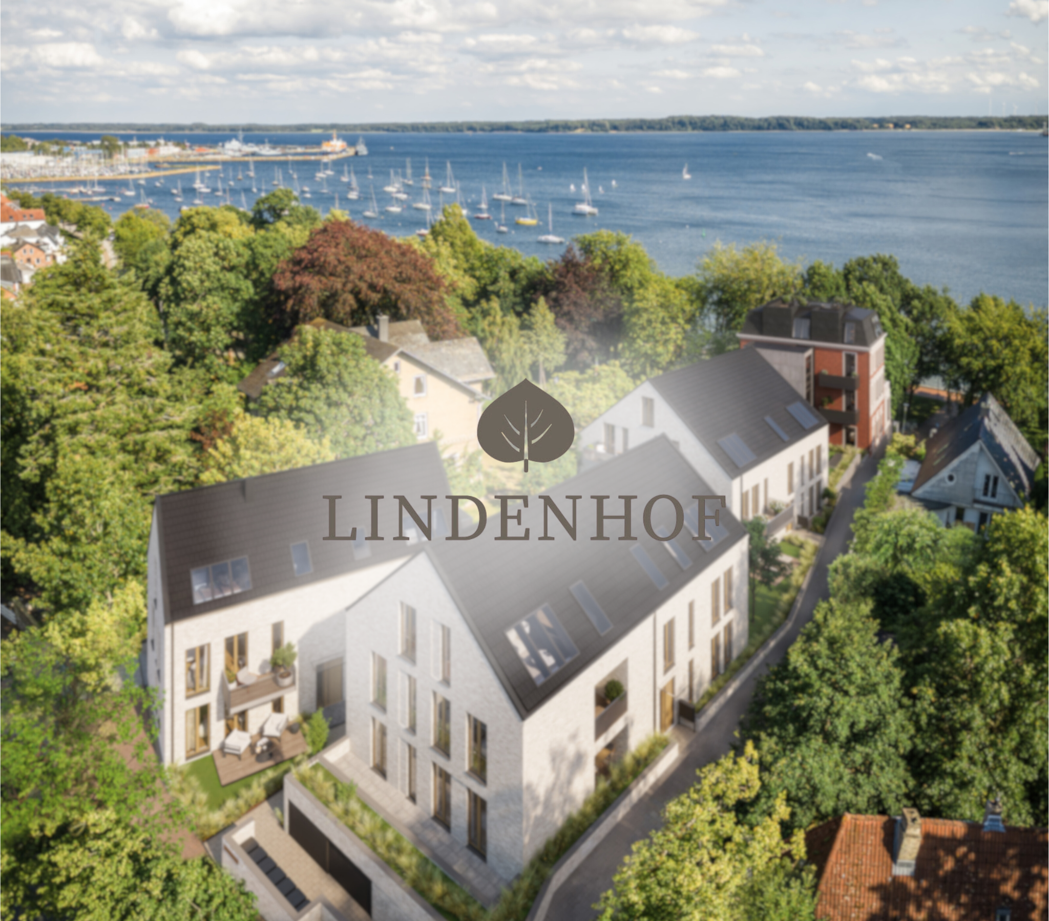 Die Lindenhof-Häuser in Eckernförde - Eckernförde