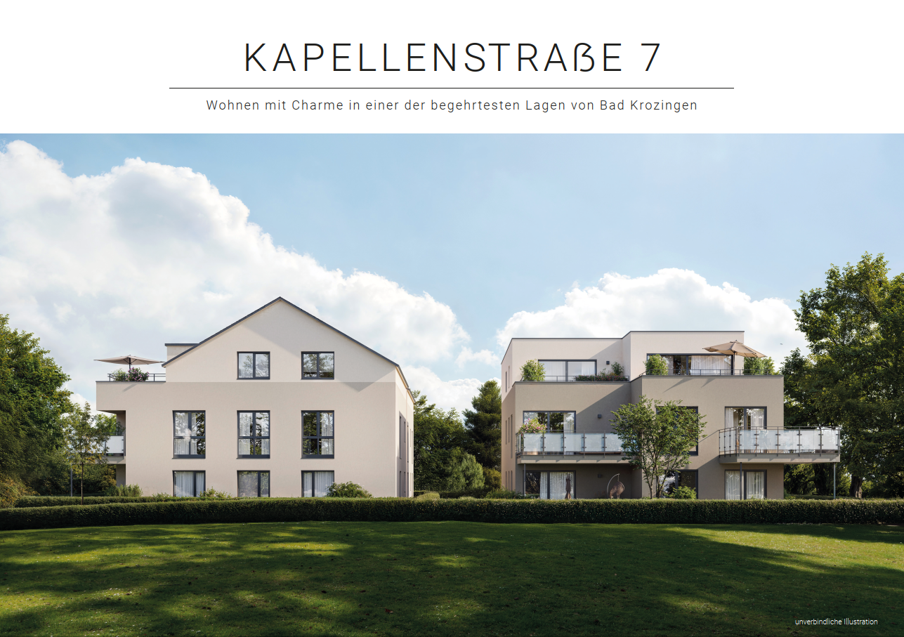 Neubauprojekt - Kapellenstraße 7 - Bad Krozingen