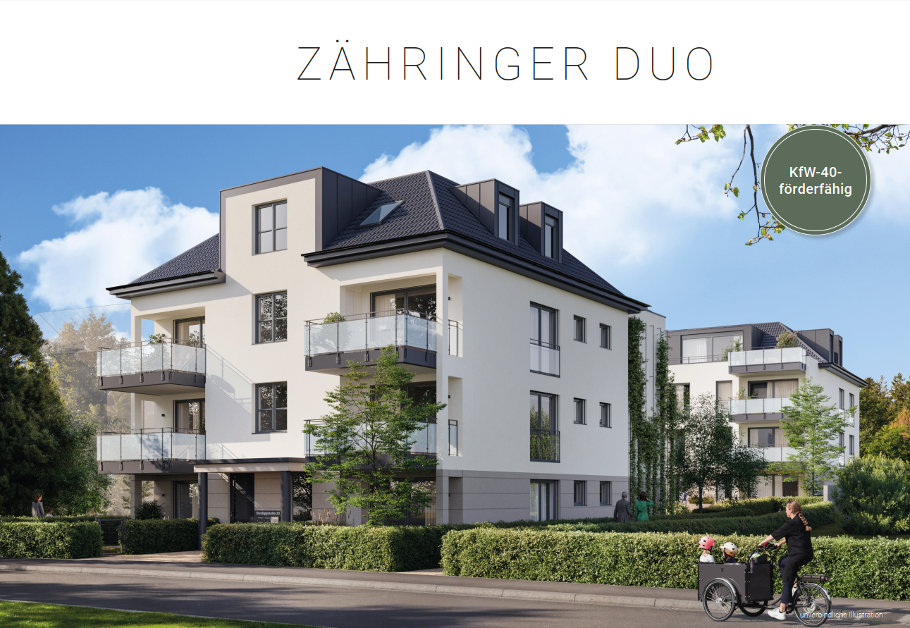 Zähringer DUO - Wohnen in Bestlage!