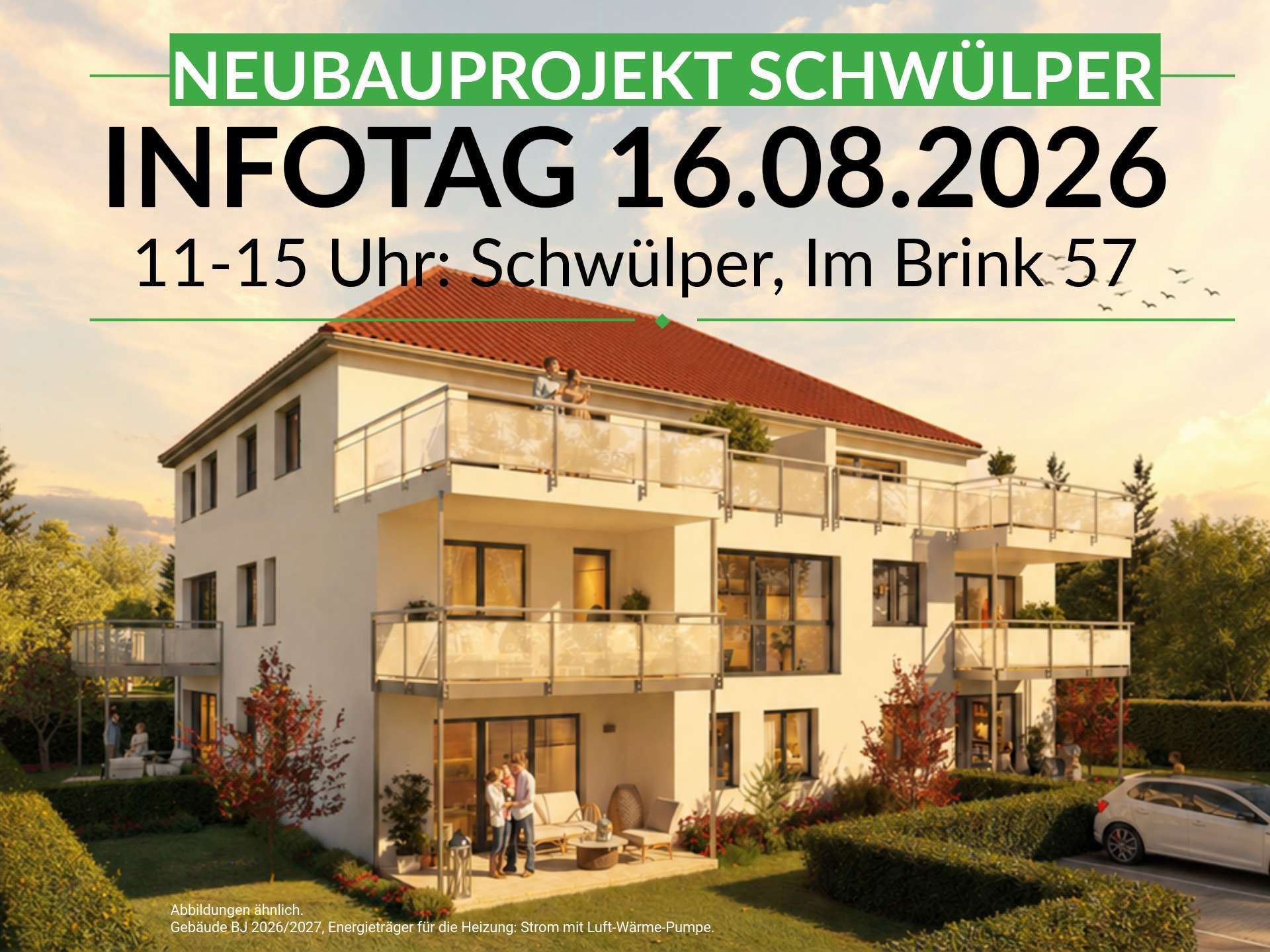 Neubau-Eigentumswohnungen Groß Schwülper - Schwülper