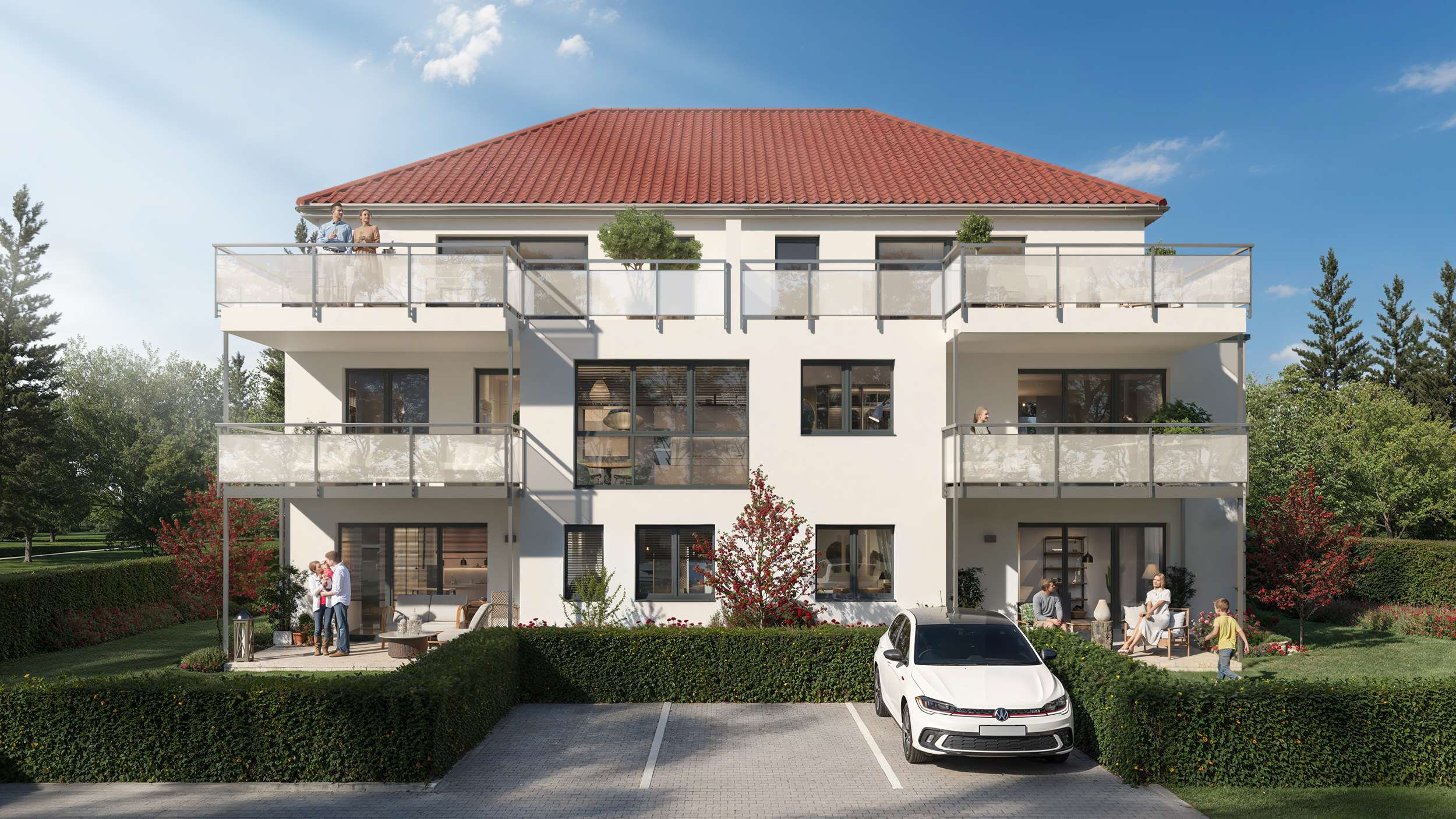 Neubau-Eigentumswohnungen Groß Schwülper - Schwülper
