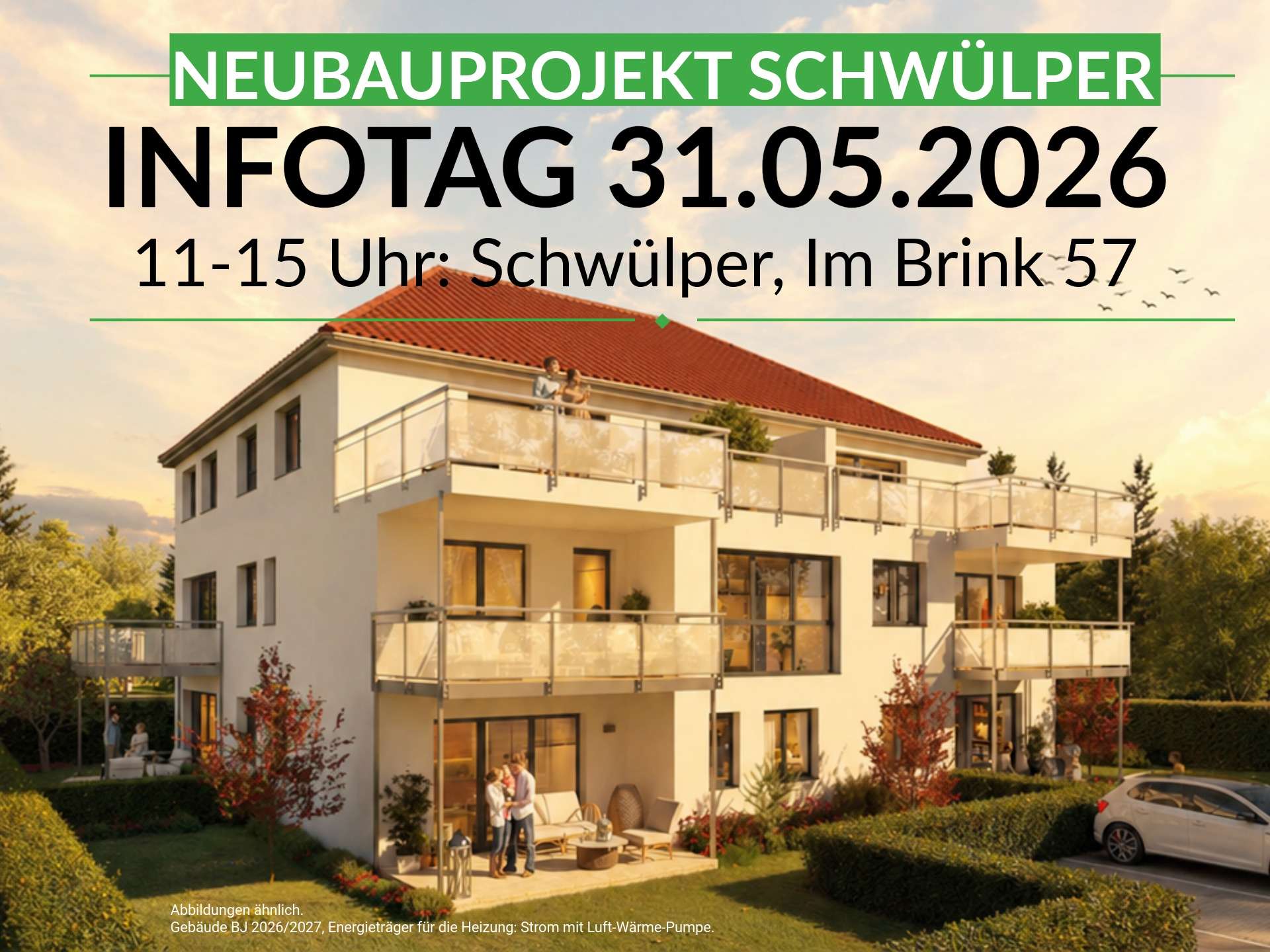 Neubau-Eigentumswohnungen Groß Schwülper - Schwülper