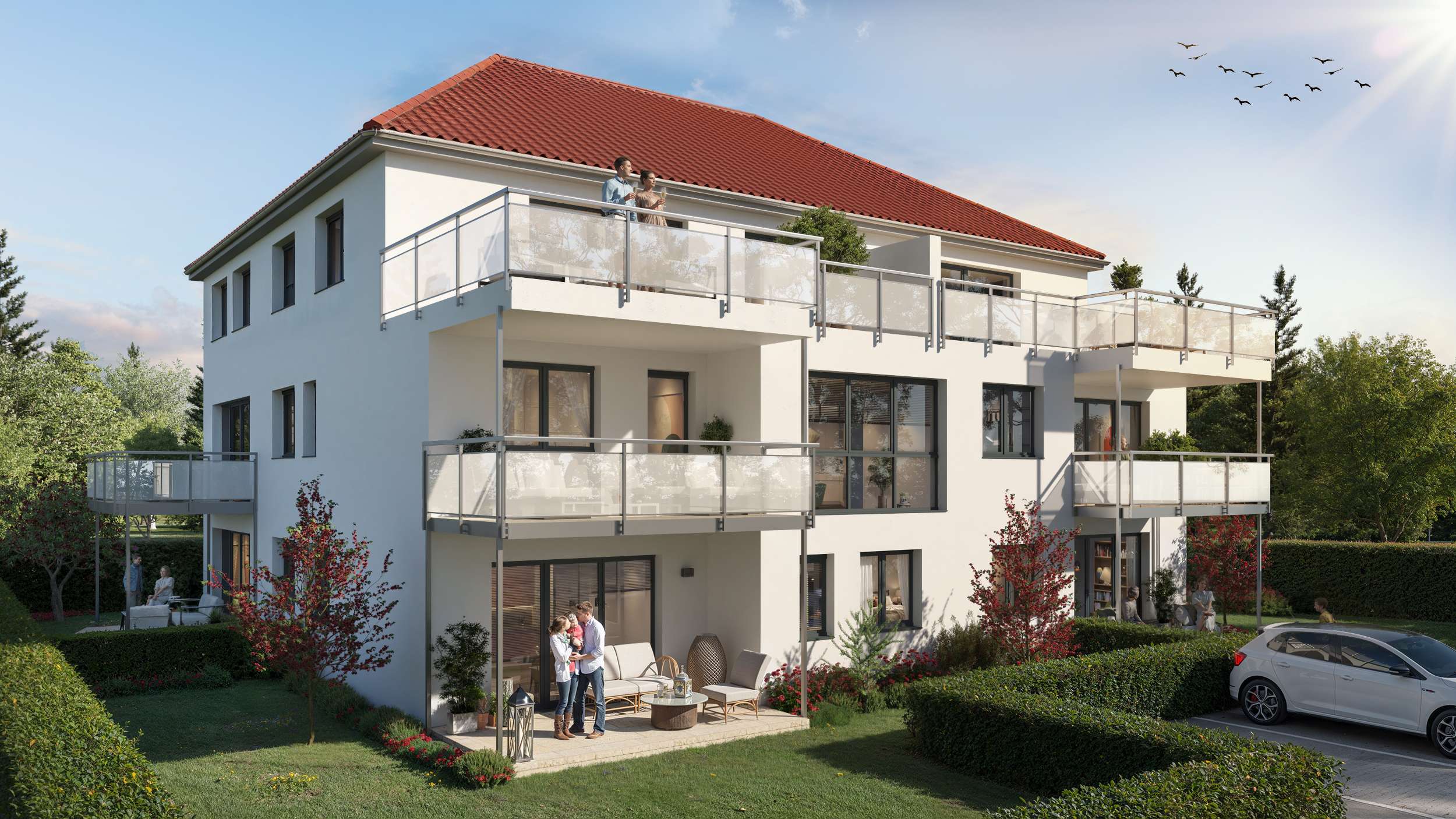 Neubau-Eigentumswohnungen Groß Schwülper - Schwülper