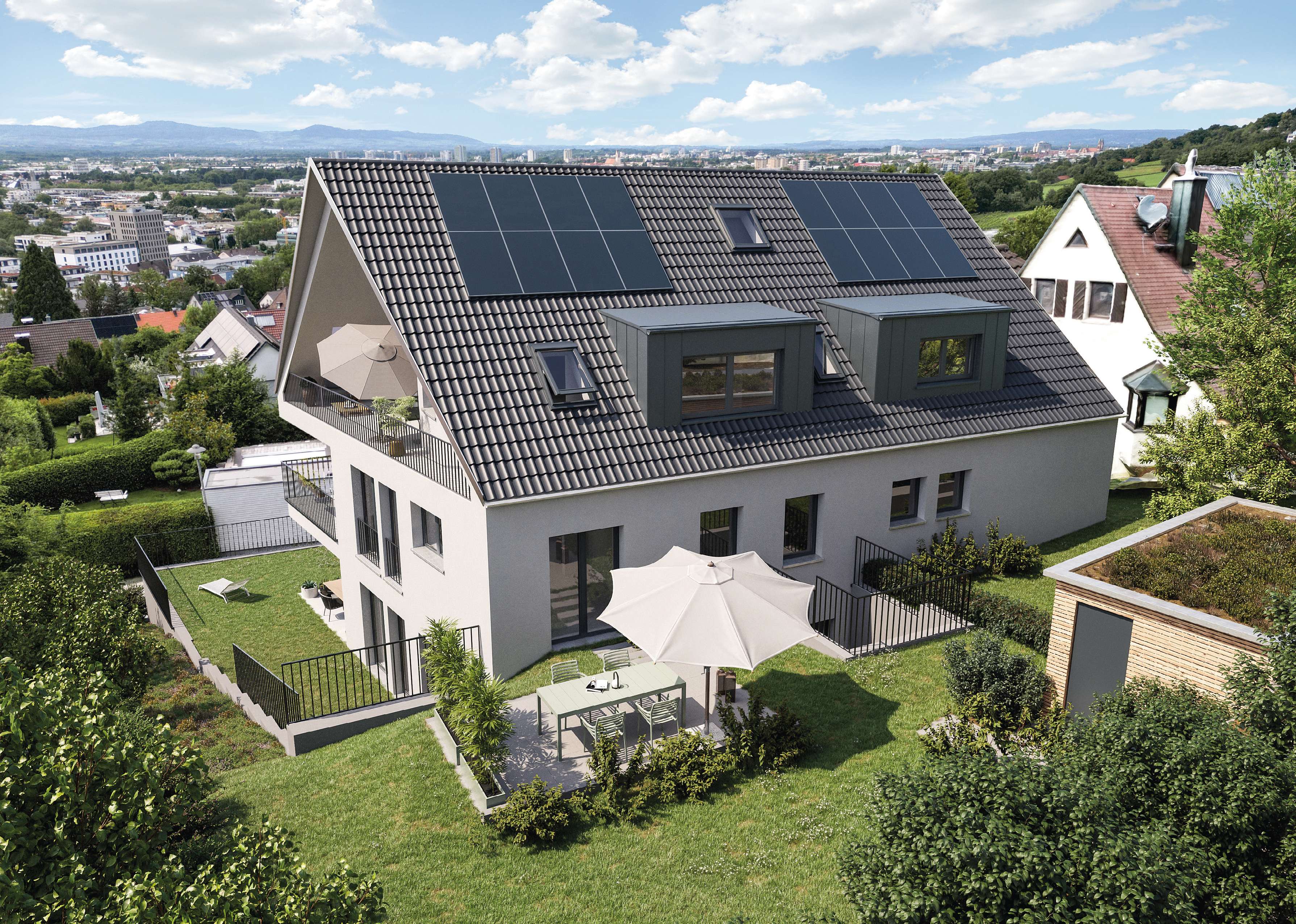 Becherwaldstraße Lorettoberg - Merzhausen