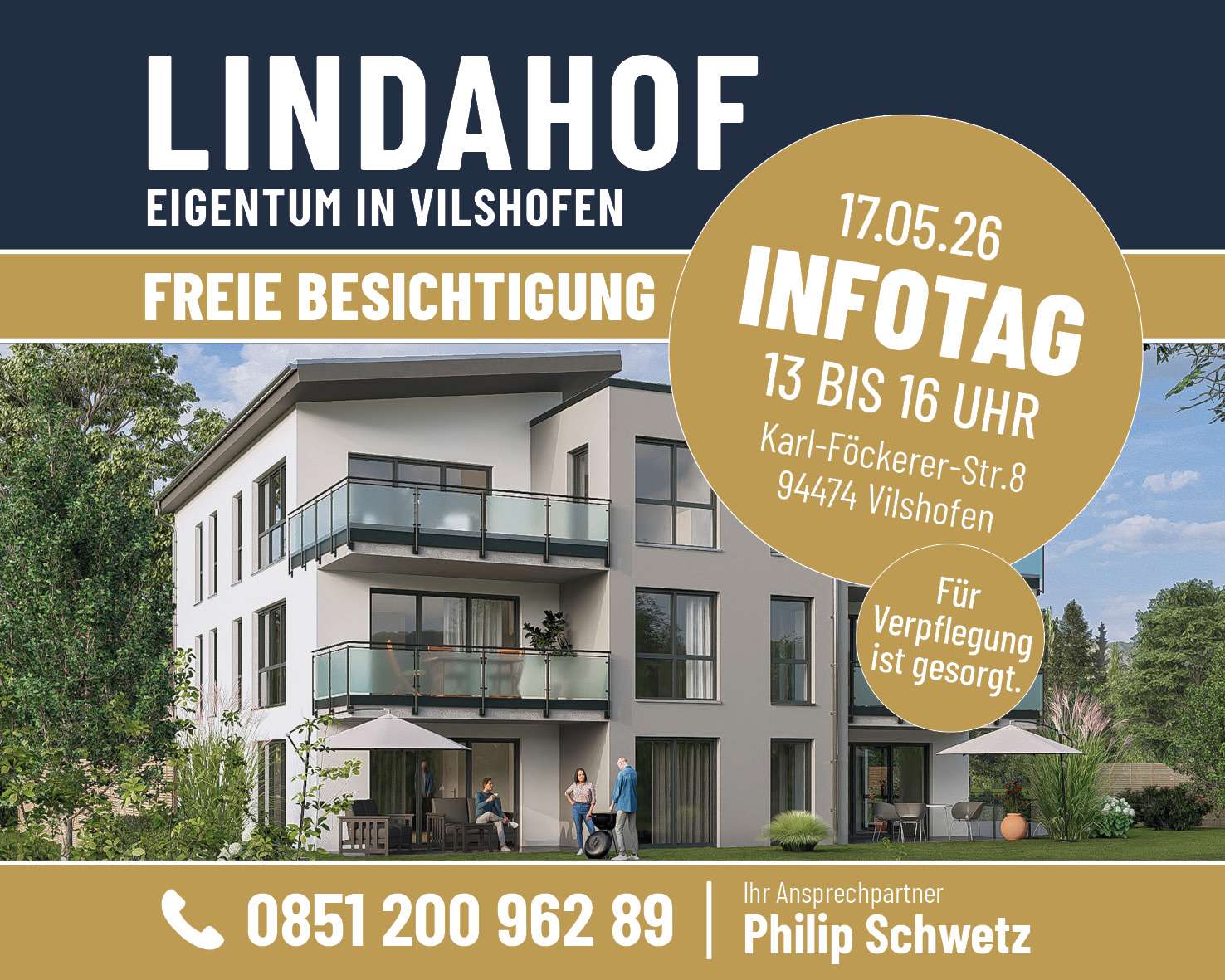 Neubauprojekt mit 8 Wohneinheiten - Vilshofen an der Donau