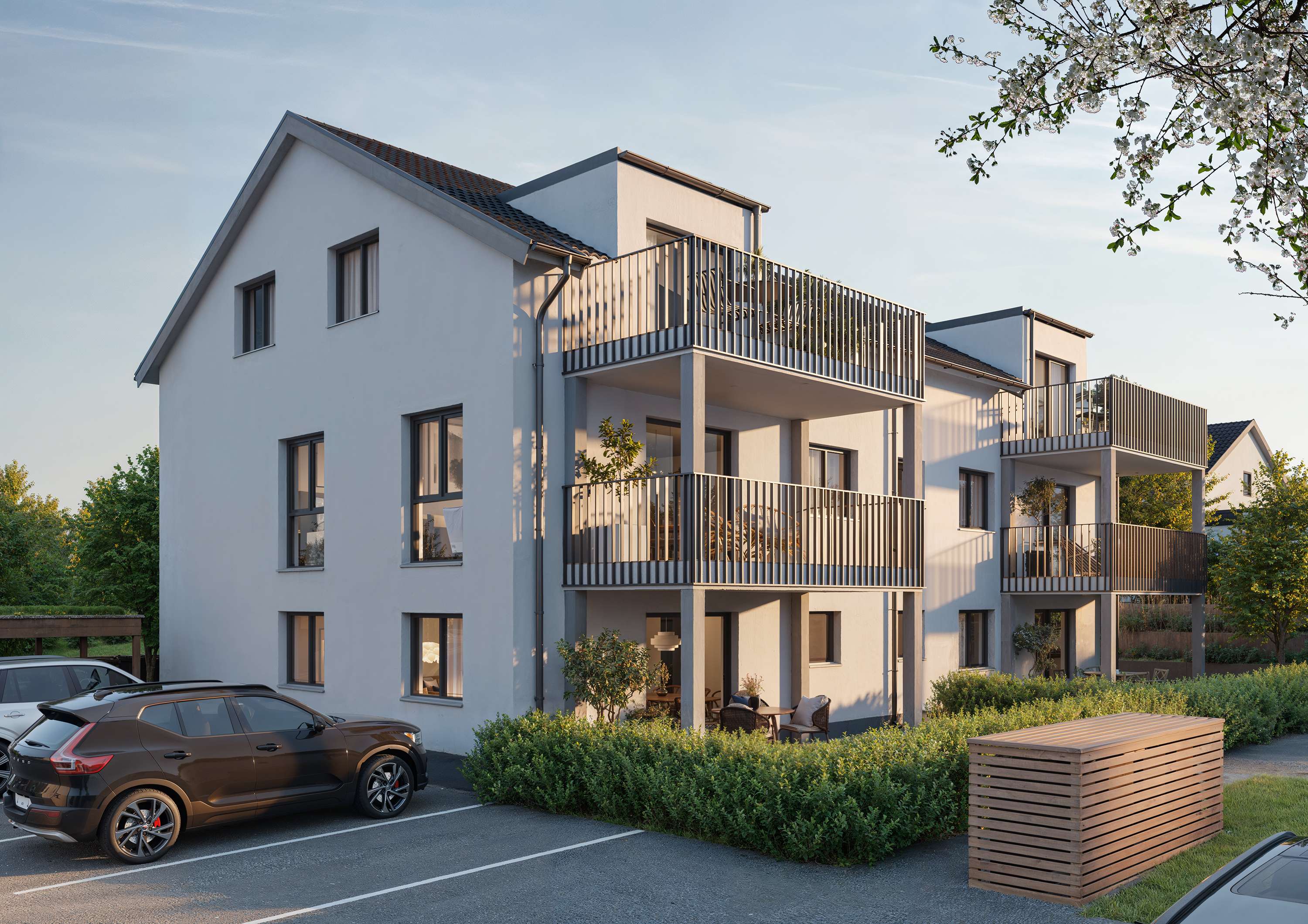 Neubau in Tunsel - zwei 6-Familienhäuser - Tunsel