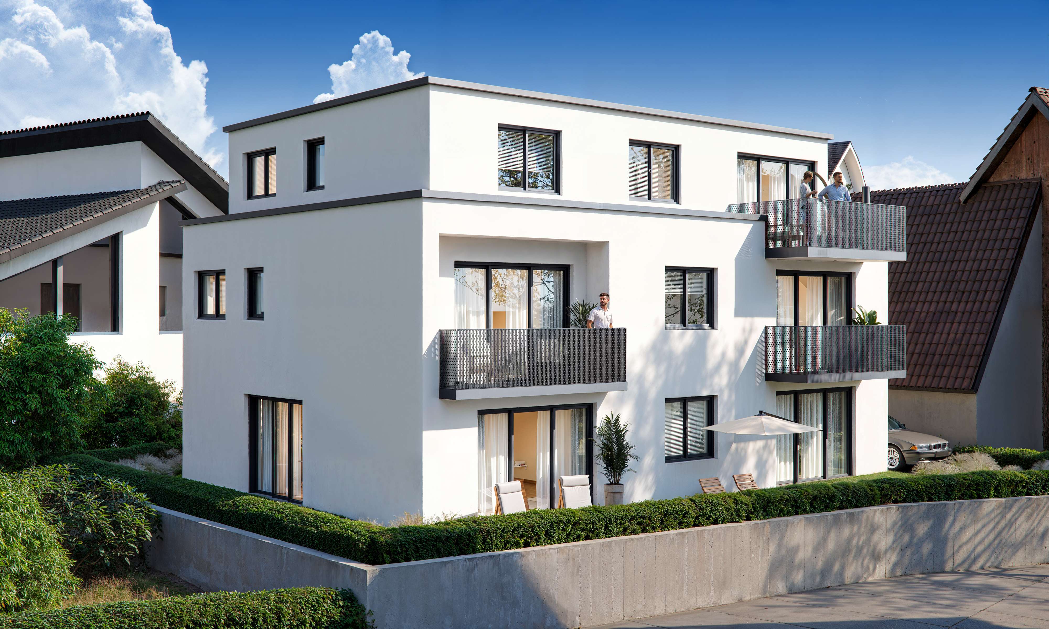 Neubauprojekt im Ortszentrum von Nimburg