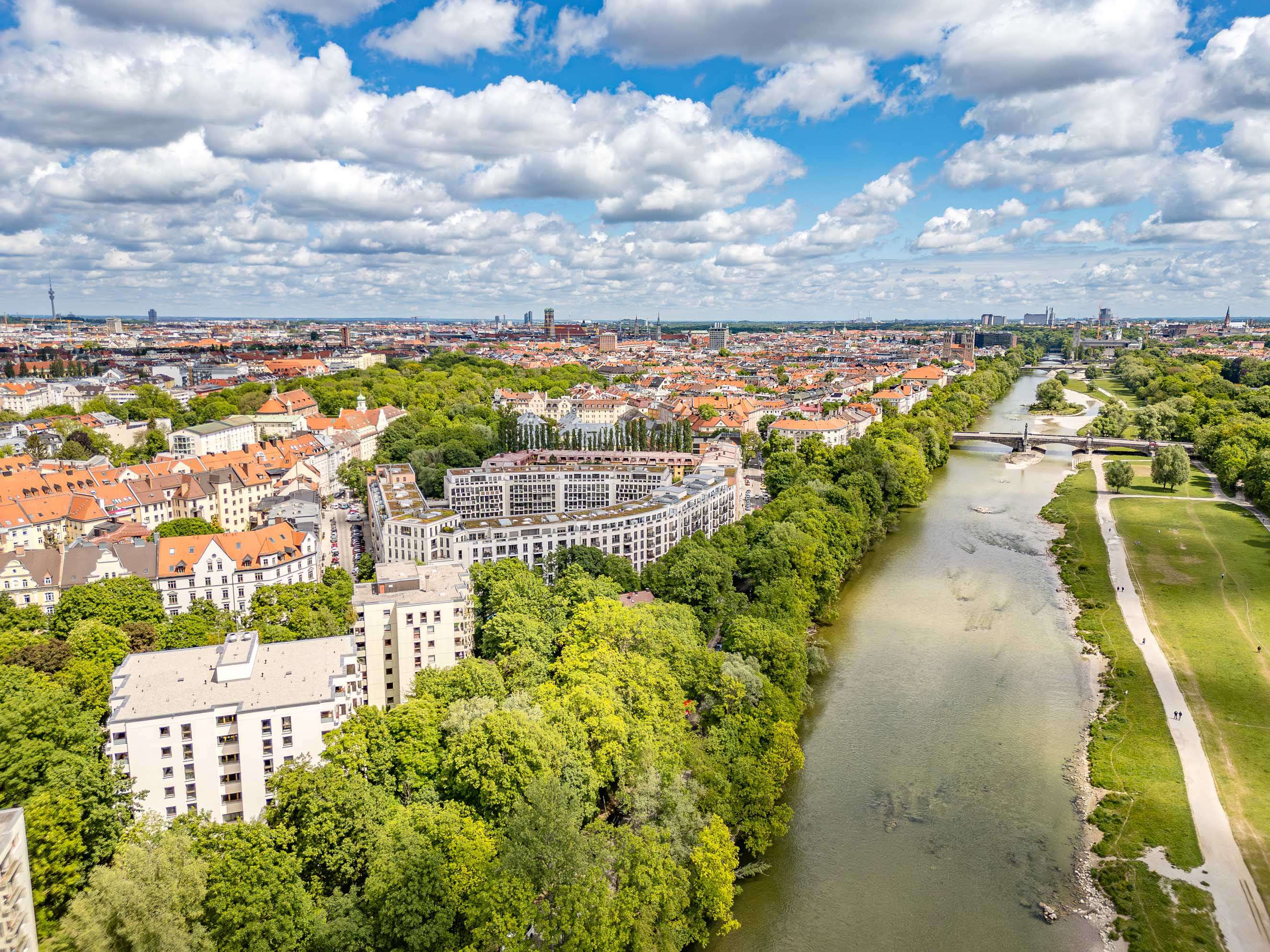 ISAR LIVING - Erste Reihe an der Isar - München