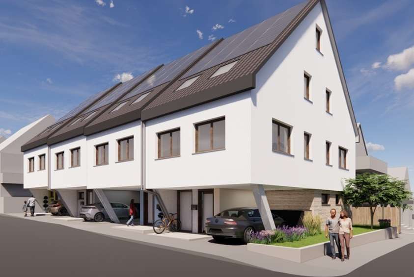 Korntal, Bergstraße 19 - 4 Reihenhäuser - Korntal-Münchingen