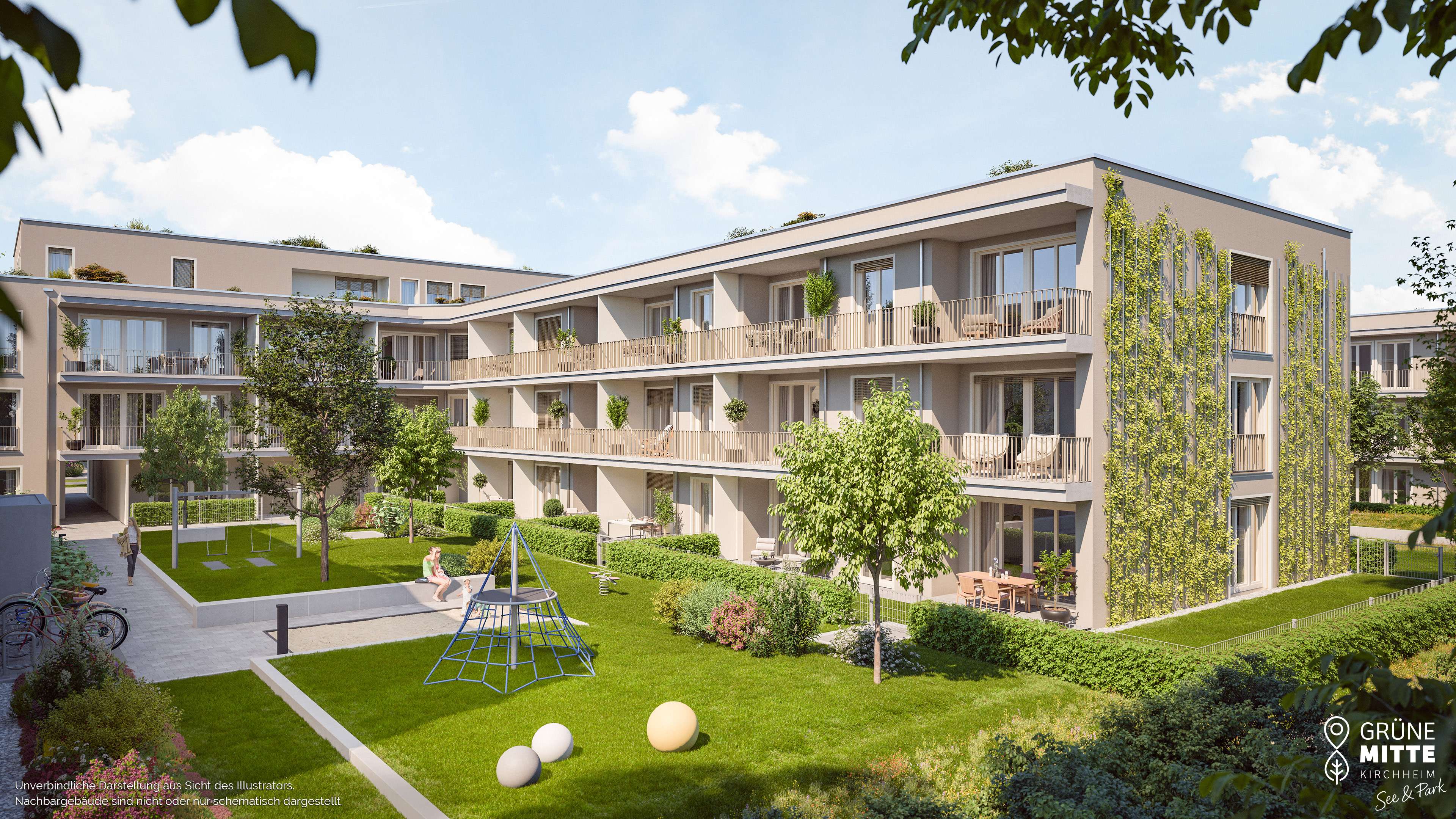 Grüne Mitte Kirchheim See & Park - Kirchheim b. München