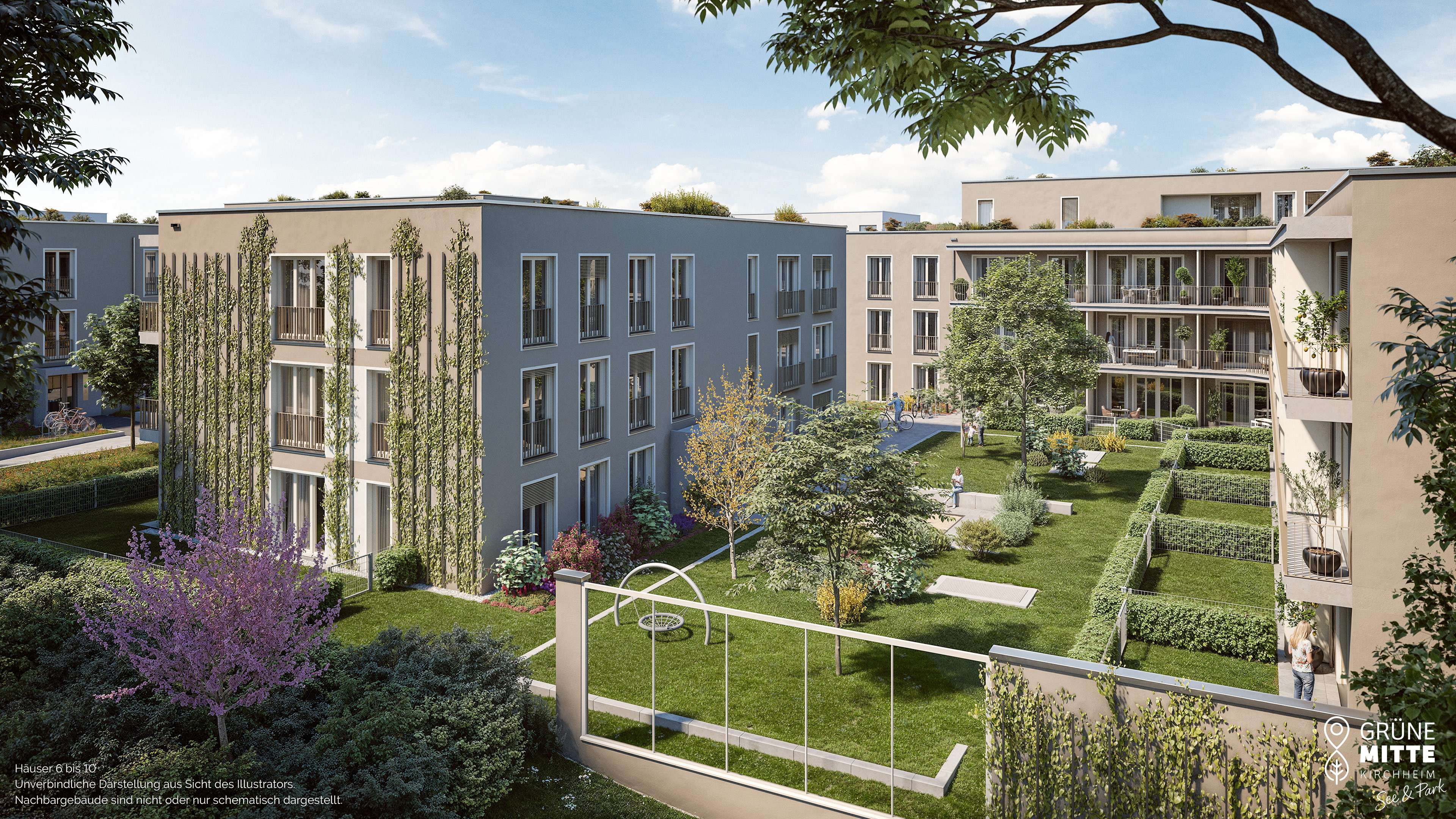 Grüne Mitte Kirchheim See & Park - Kirchheim b. München