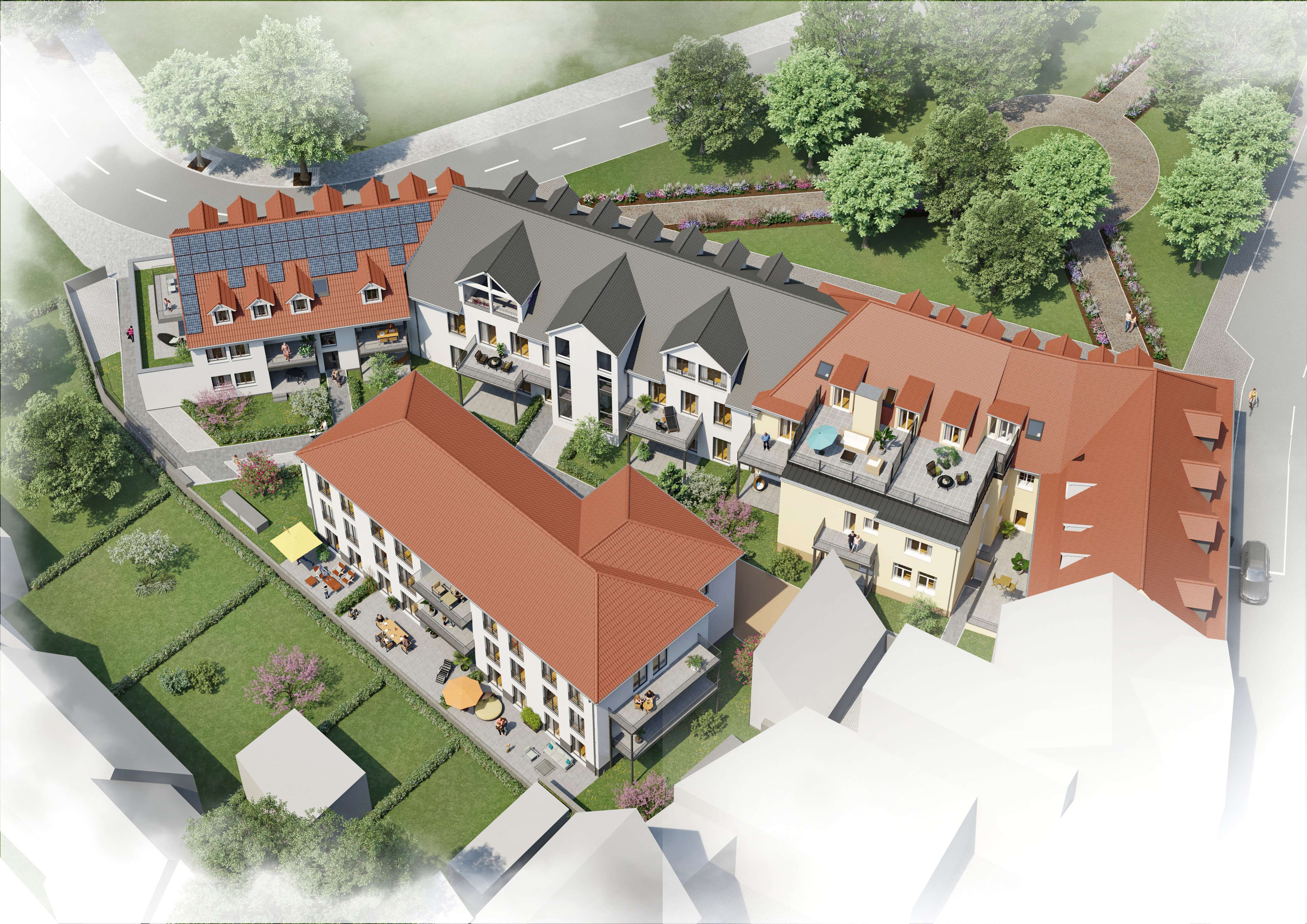 Mitten in Durlach „Hengstplatz-Karree“ - Karlsruhe