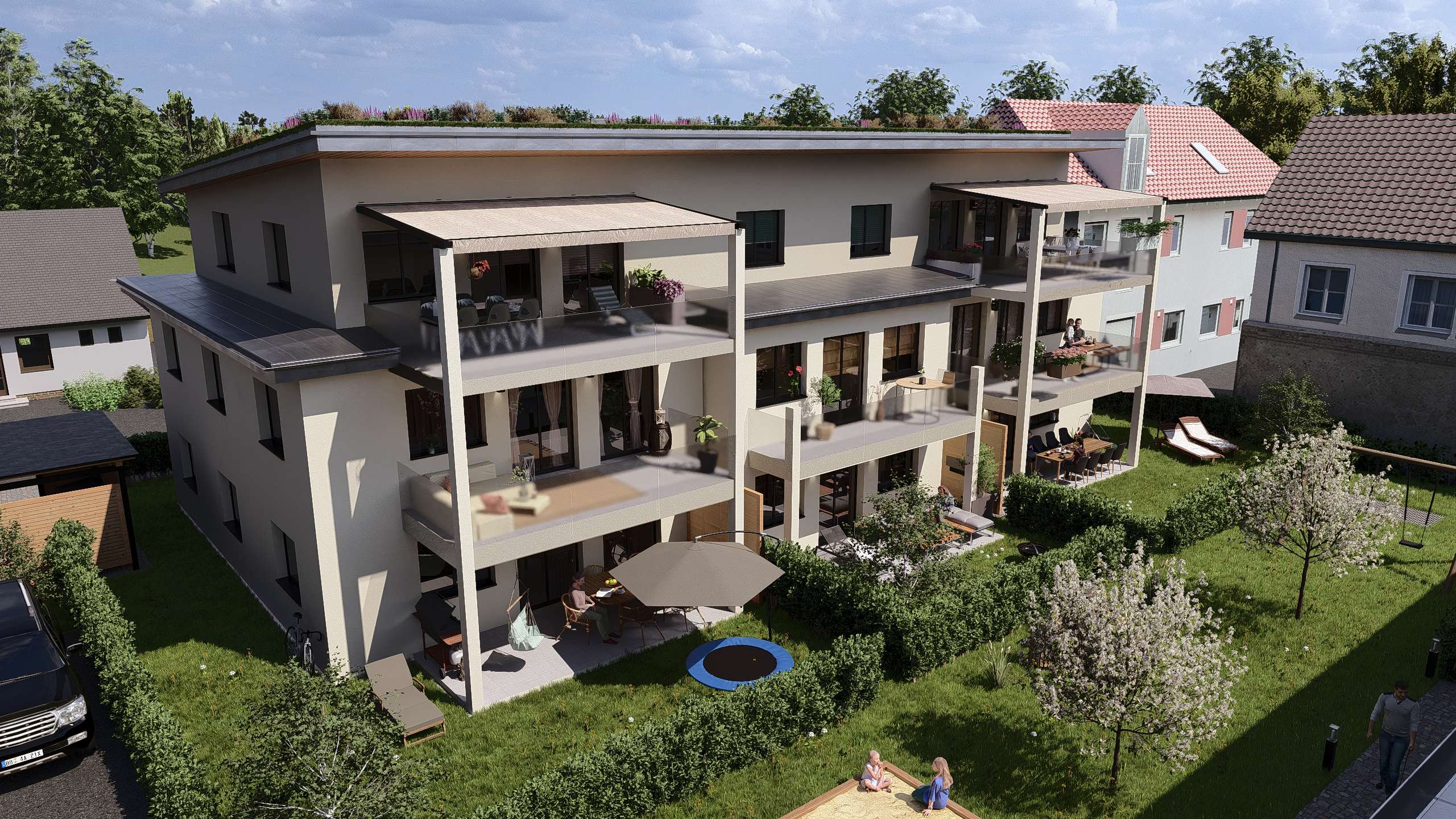 Energieeffizient und Urban: Südterrassen - Weilheim in Oberbayern