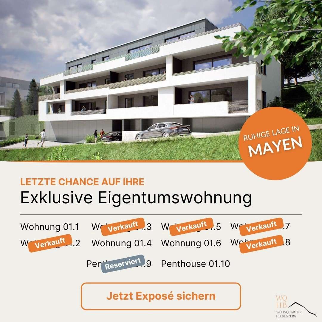 Mayen, Wohnquartier Heckenberg - Mayen