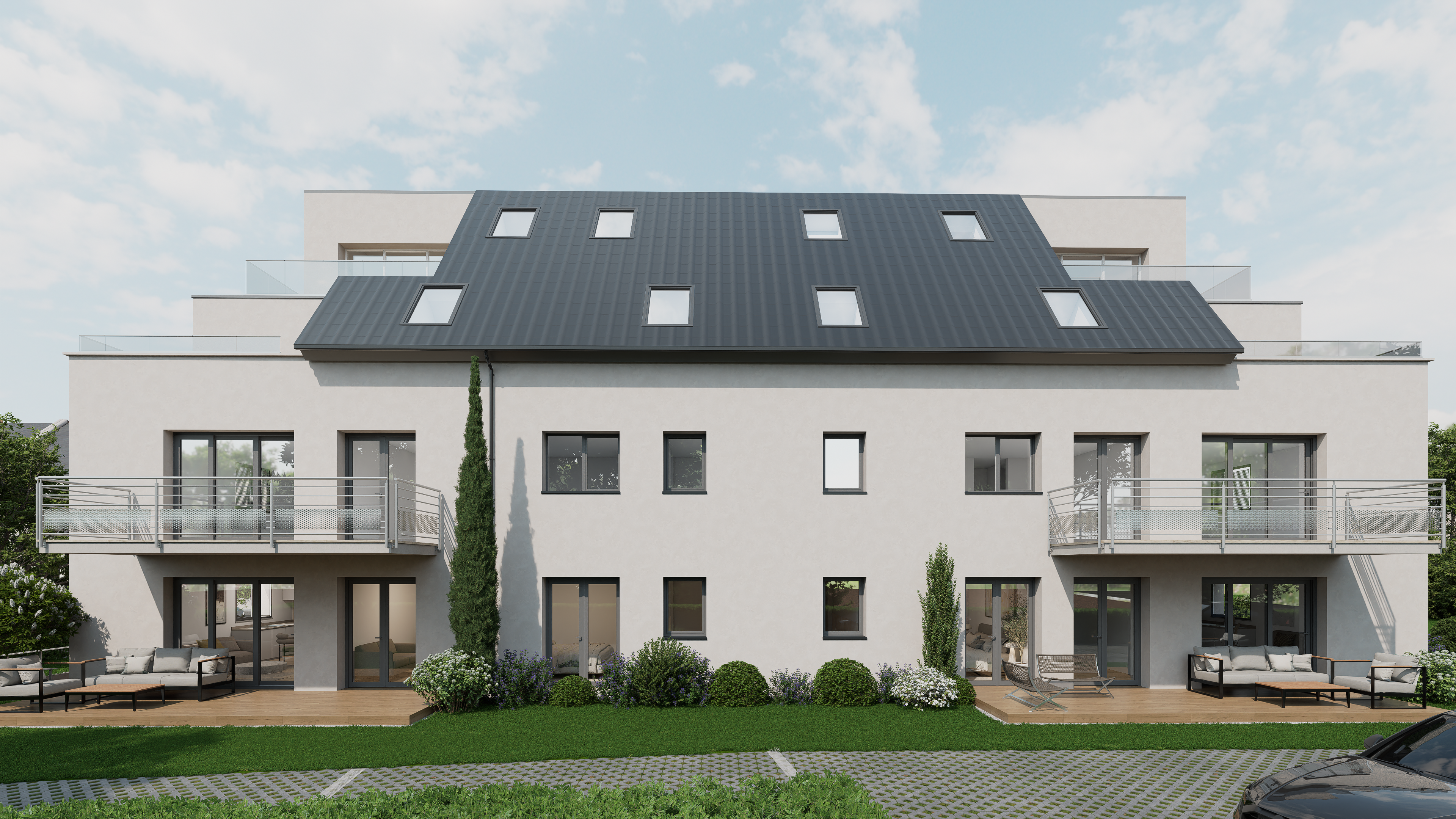 Neubau Graben Neudorf