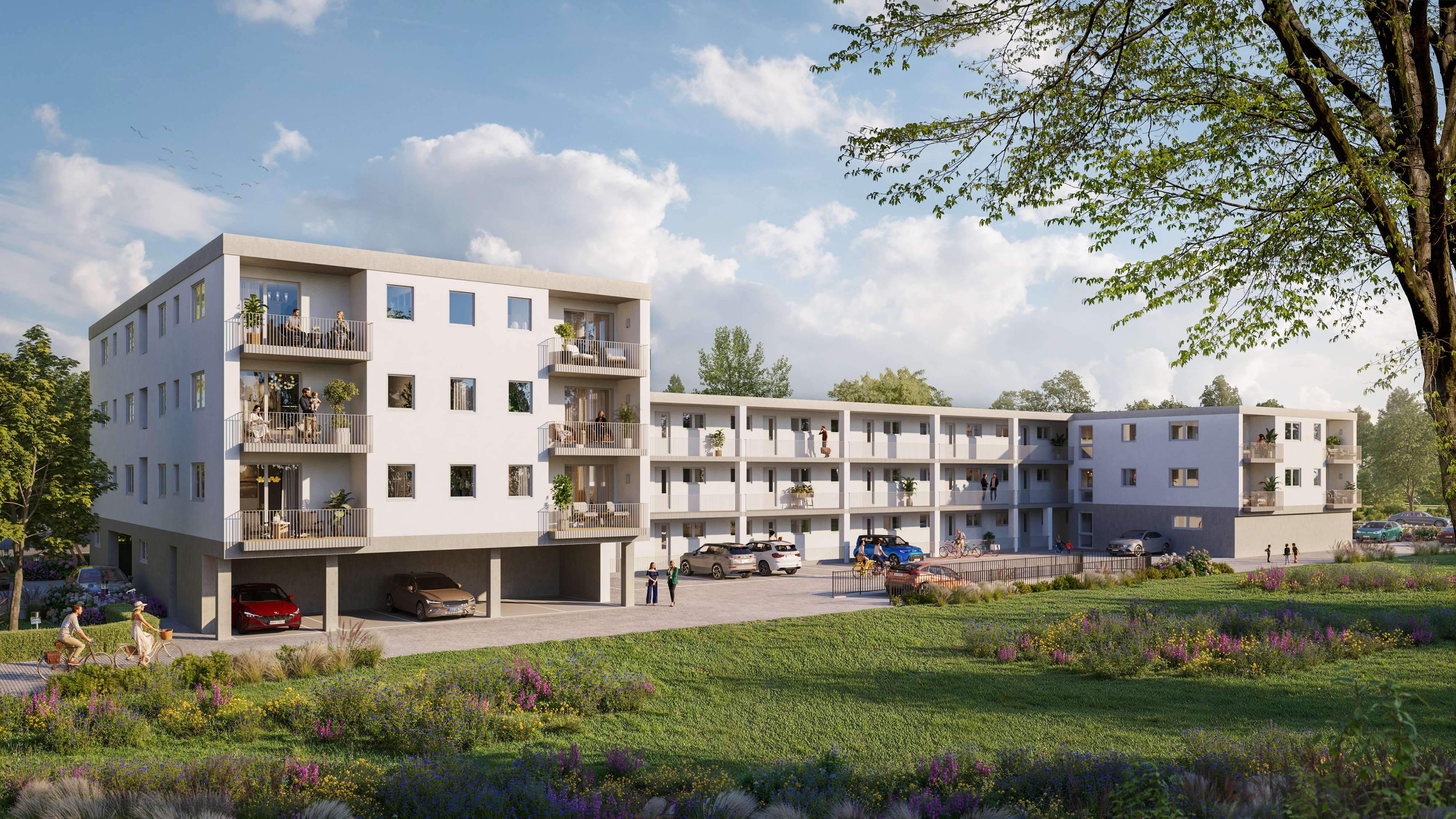 Central Living 2.0 - KfW40-QNG Neubau - Illertissen