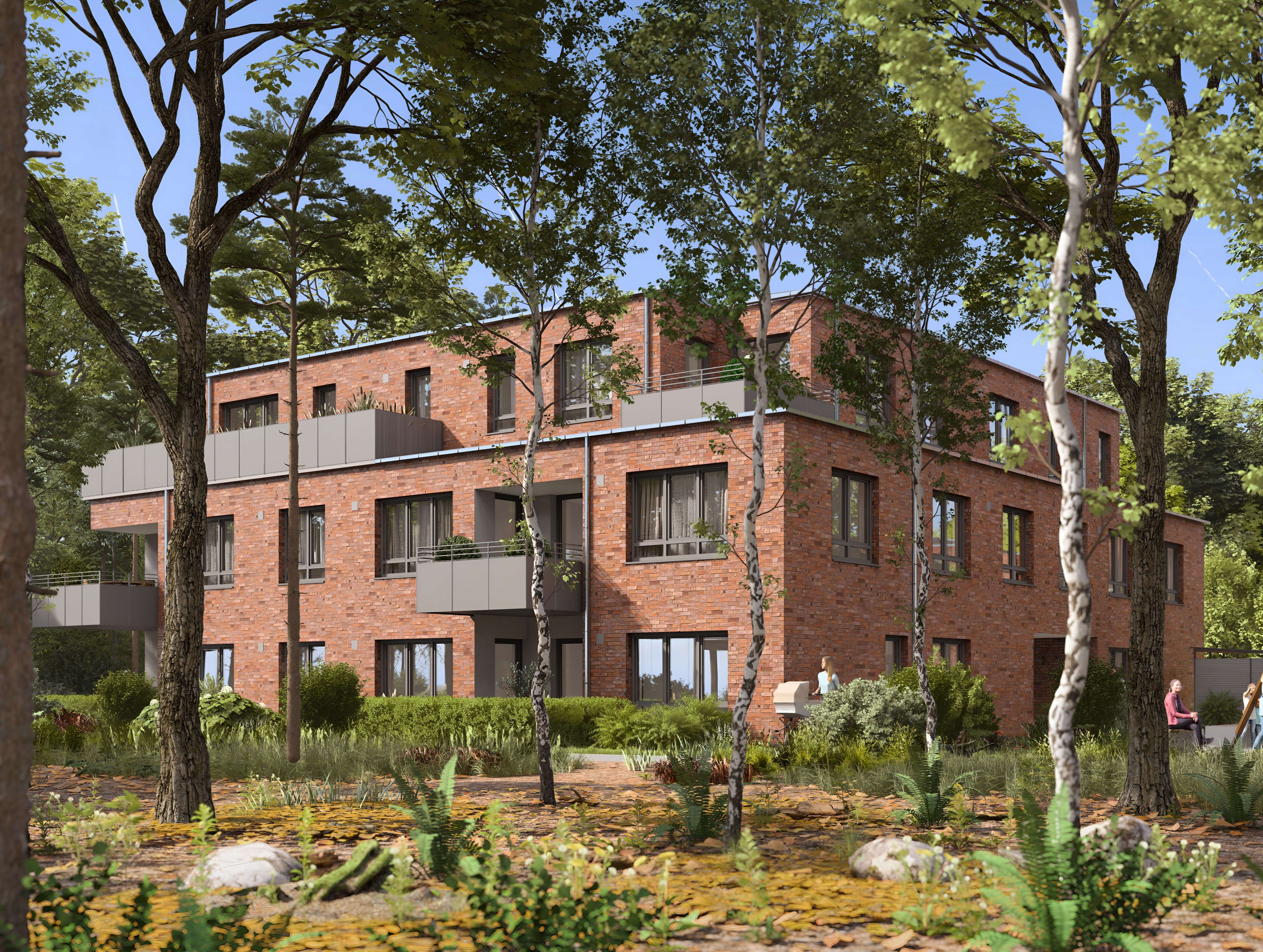 Wohnquartier 'Zum Roten Berge' - Münster