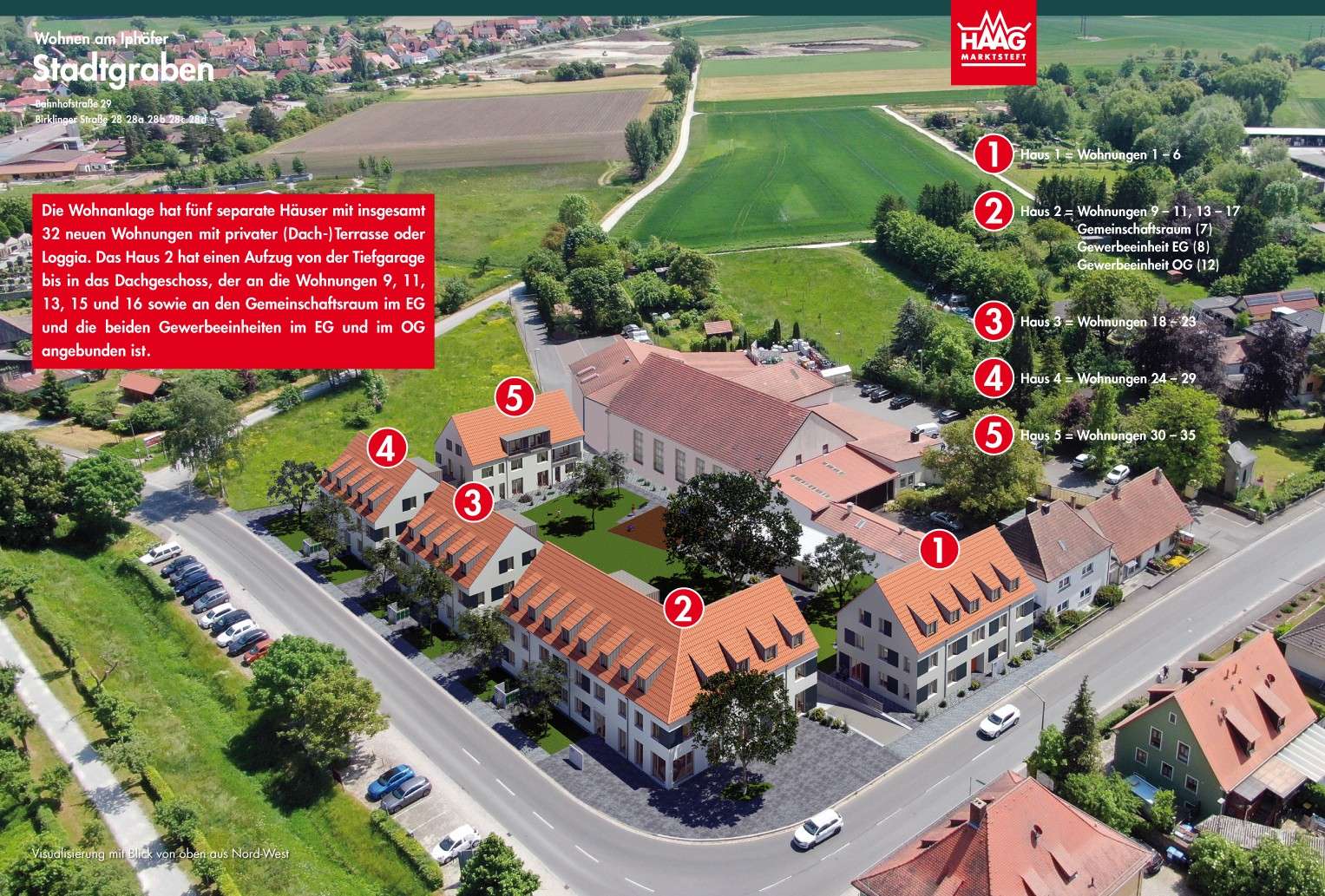 Wohnanlage 'Am Iphöfer Stadtgraben' - Iphofen