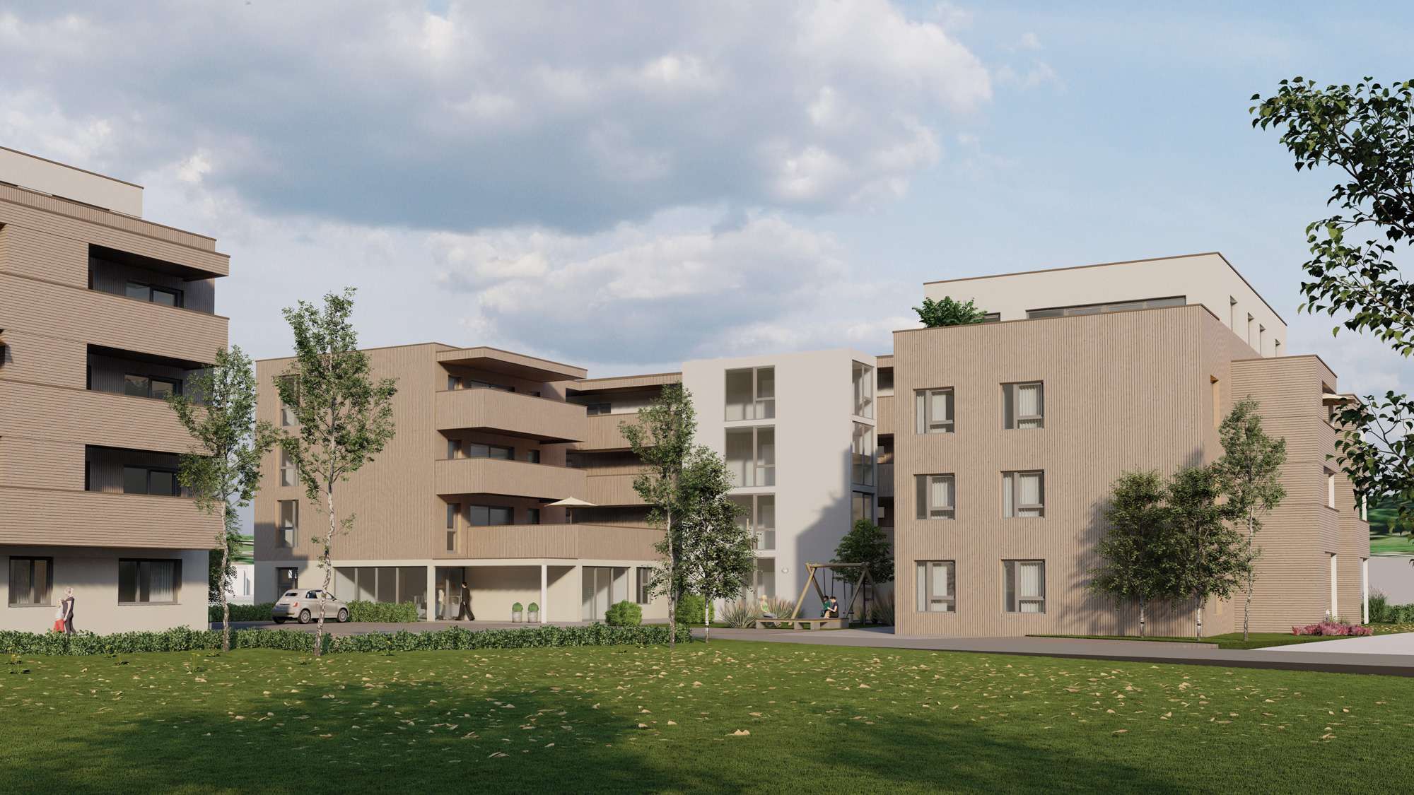 KfW-40 Wohnanlage Münsingen, Im Völter - Münsingen