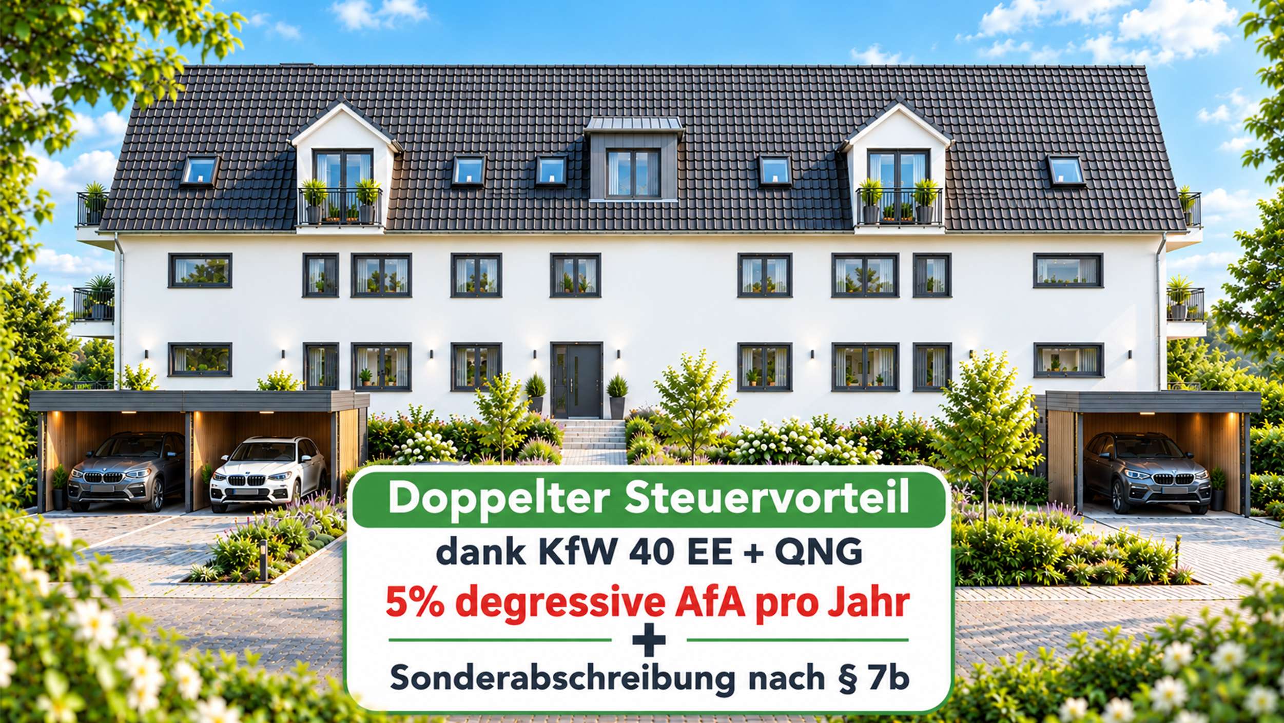 KFW 40-QNG zertifiziertes Neubauvorhaben - Hallbergmoos