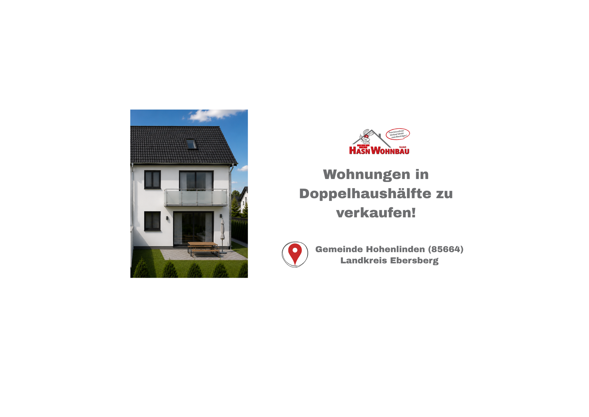 Neubauwohnung in Hohenlinden - Hohenlinden