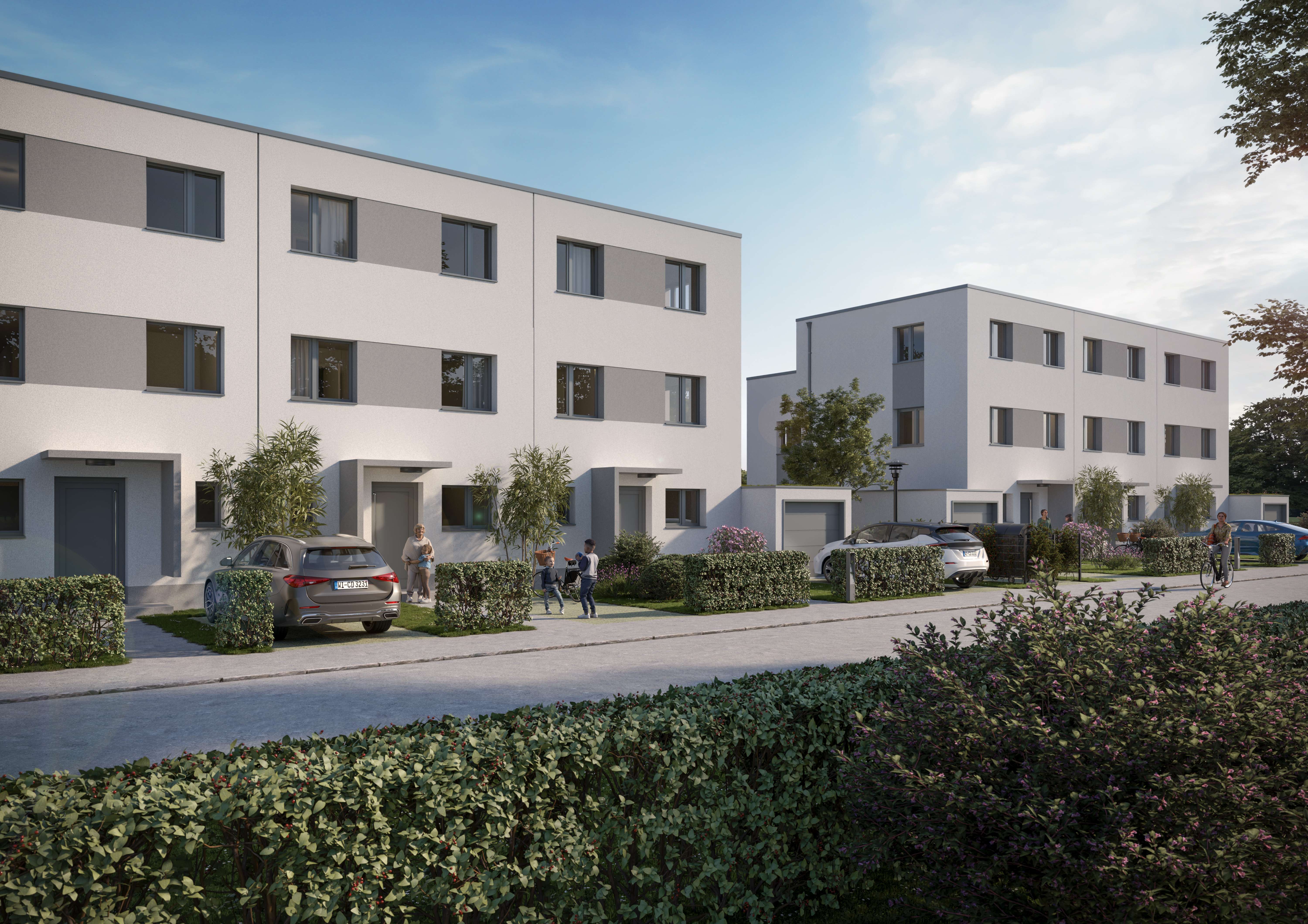 The Green - Stadthäuser am Grün - Wiesbaden-Delkenheim