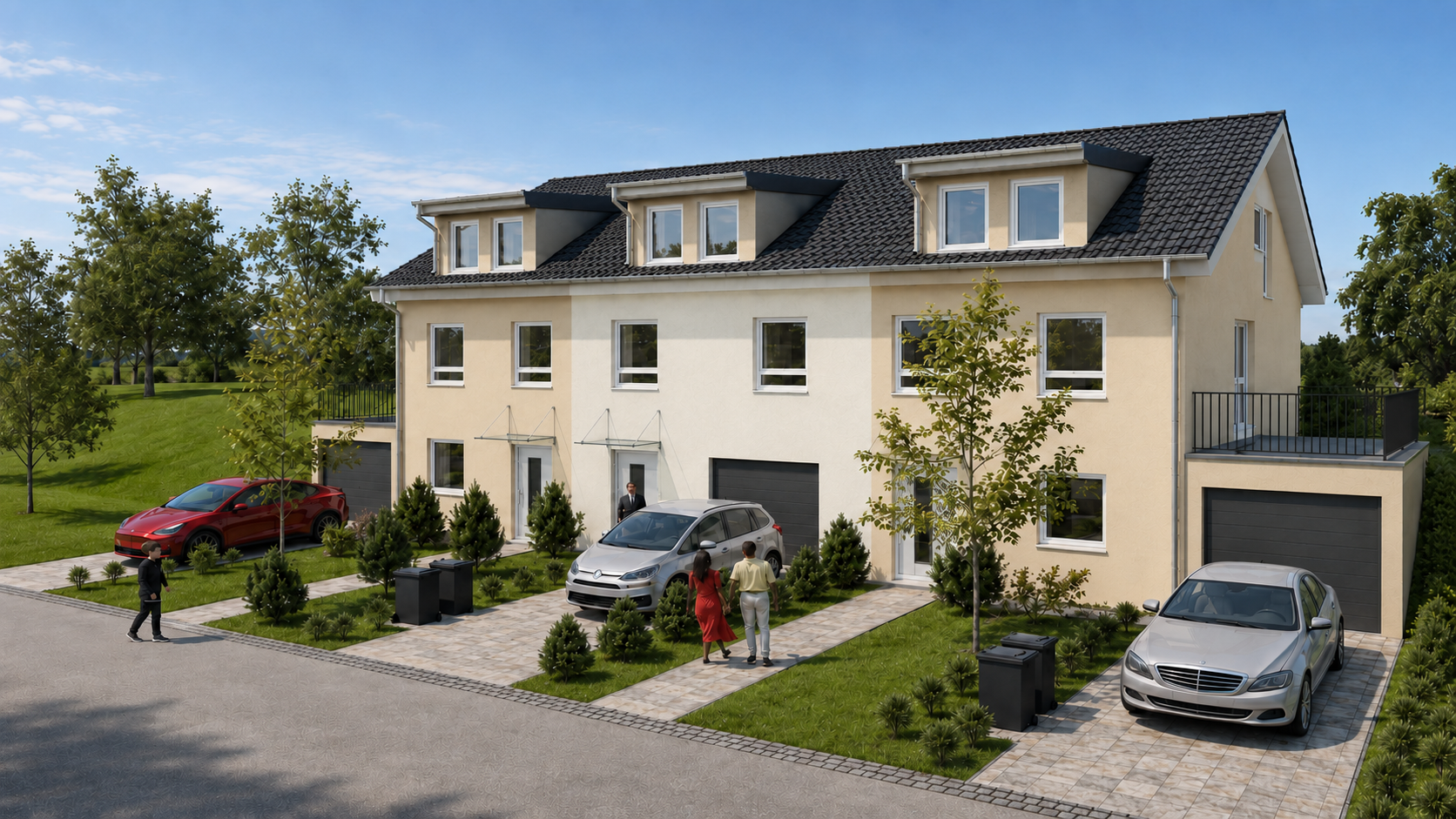 Moderne Reihenhäuser in naturnaher Lage - Karlsruhe / Grünwettersbach
