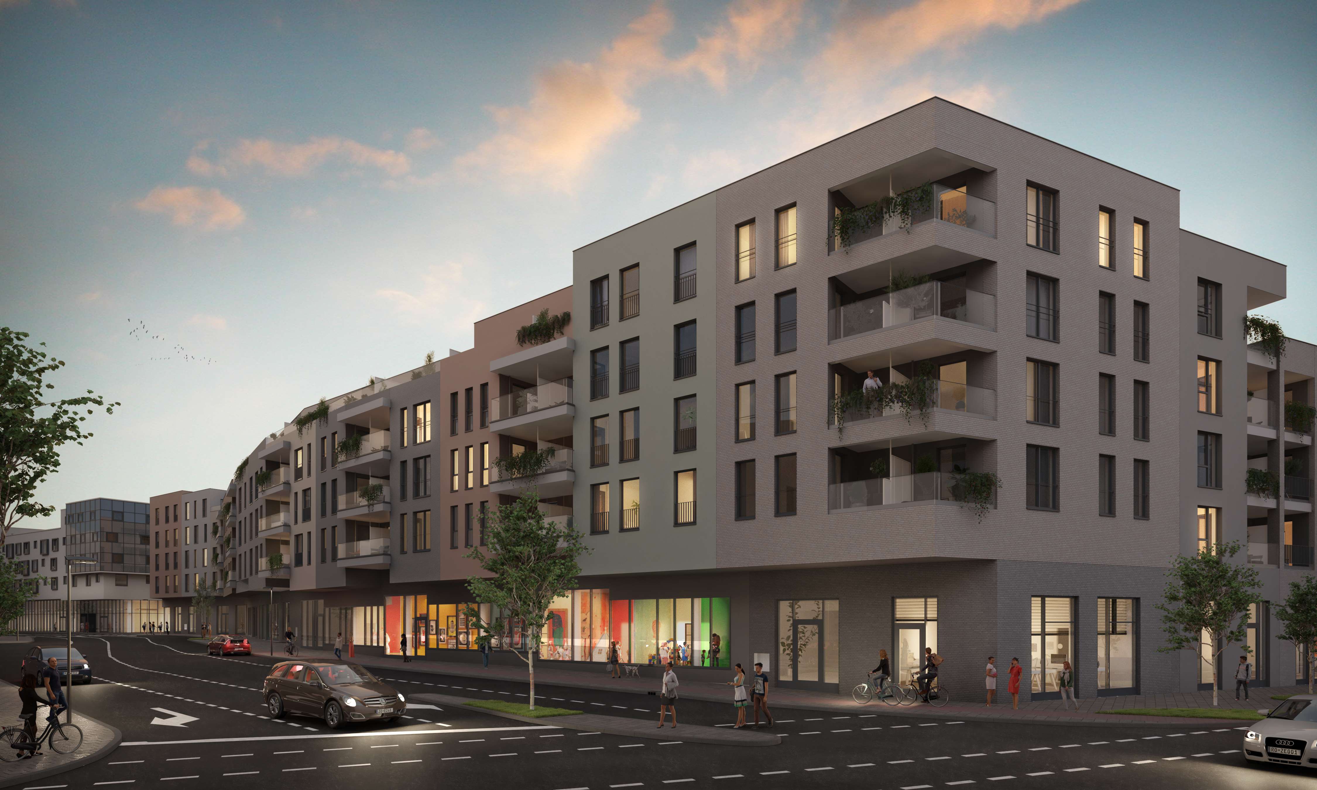 Neubau Schillerquartier - Mönchengladbach