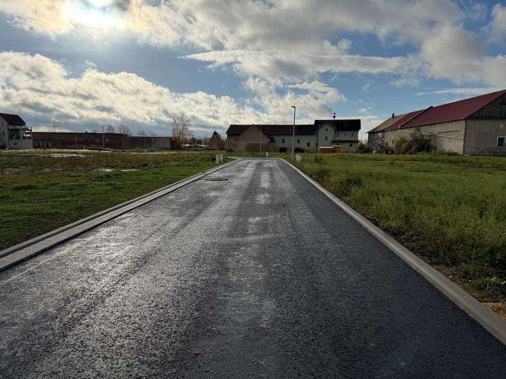 Hainstraße in Dahlen