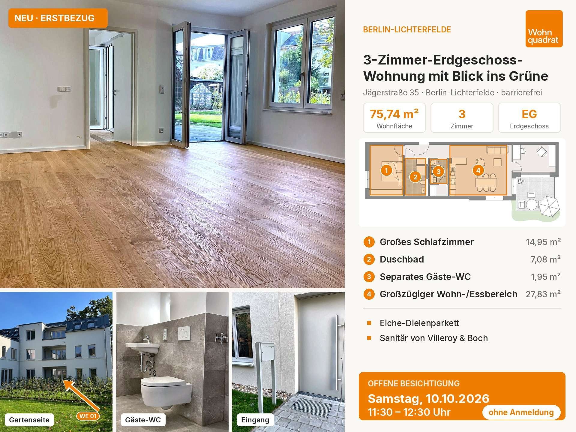 Bes.: Sa 10.10., 11.30 – 12.30 Uhr - Berlin