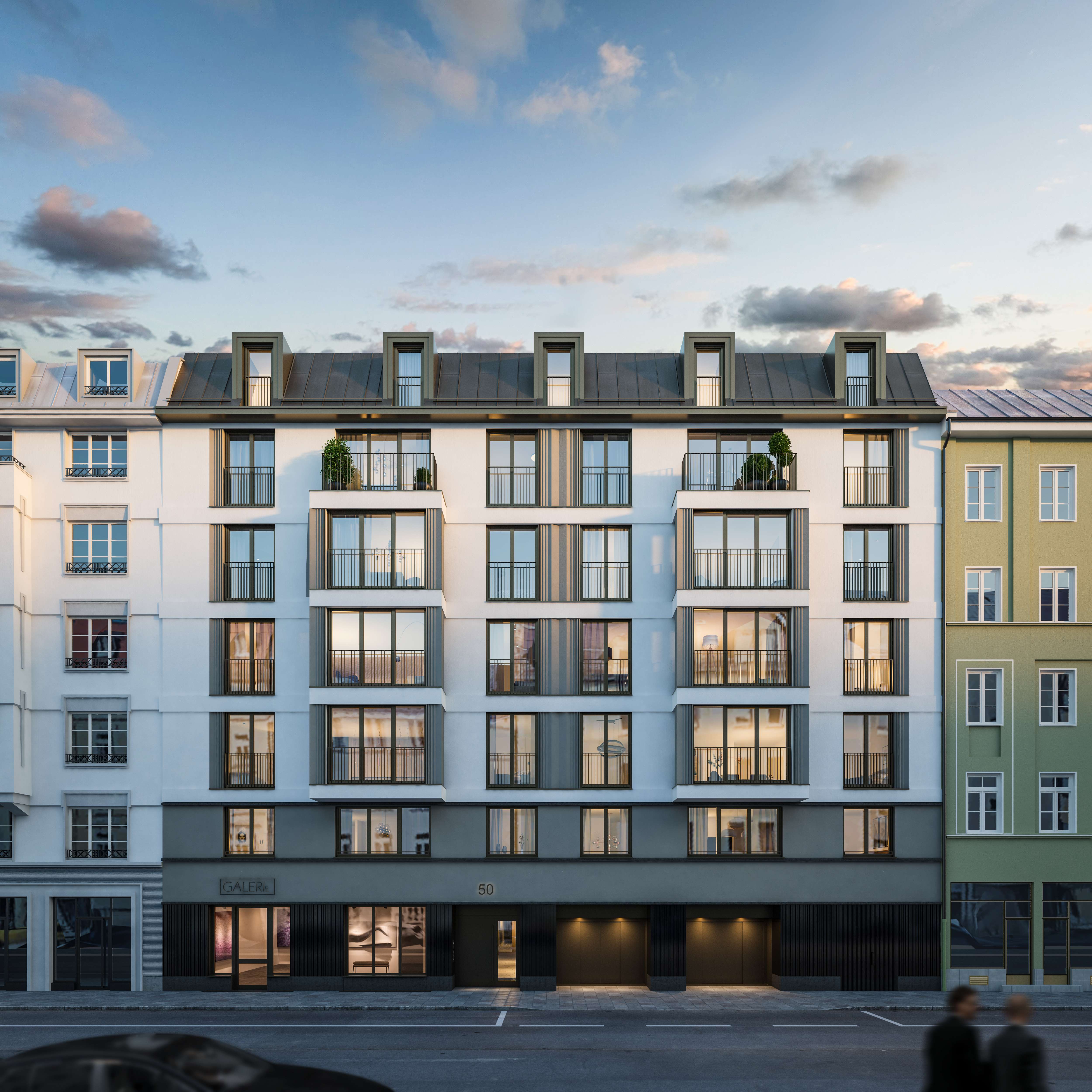 MAX HÖFE: EIGENTUMSWOHNUNGEN IN BESTLAGE - München