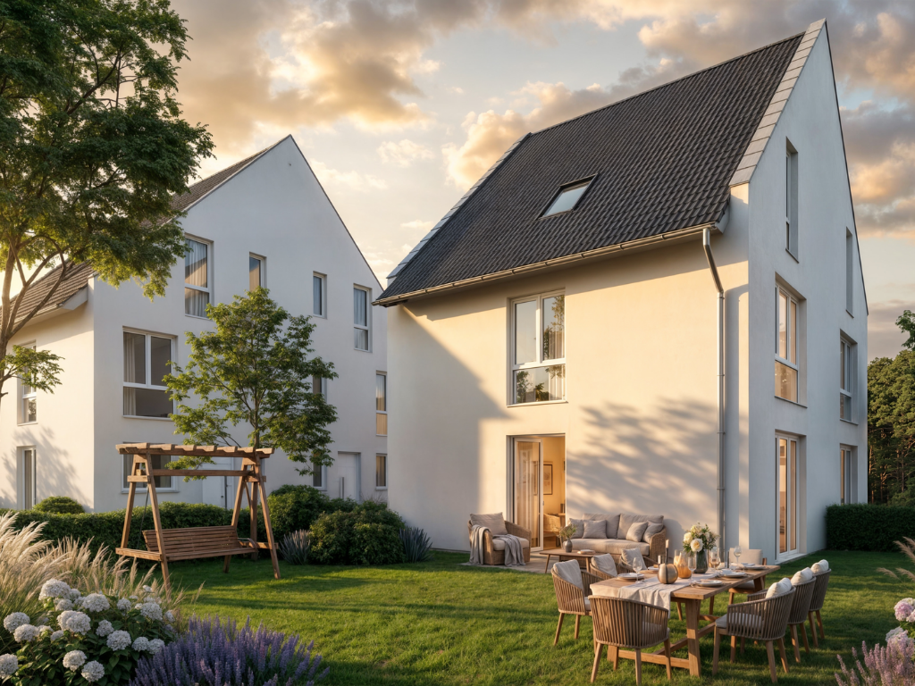 Neubauhäuser am Stadtforst Köpenick - Berlin (Köpenick)