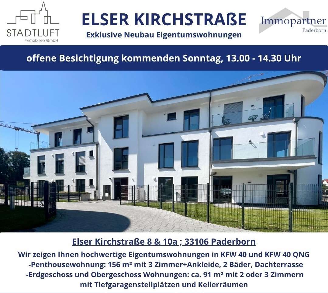 Wohnanlage Elser-Kirchstraße KFW 40-QNG - Paderborn