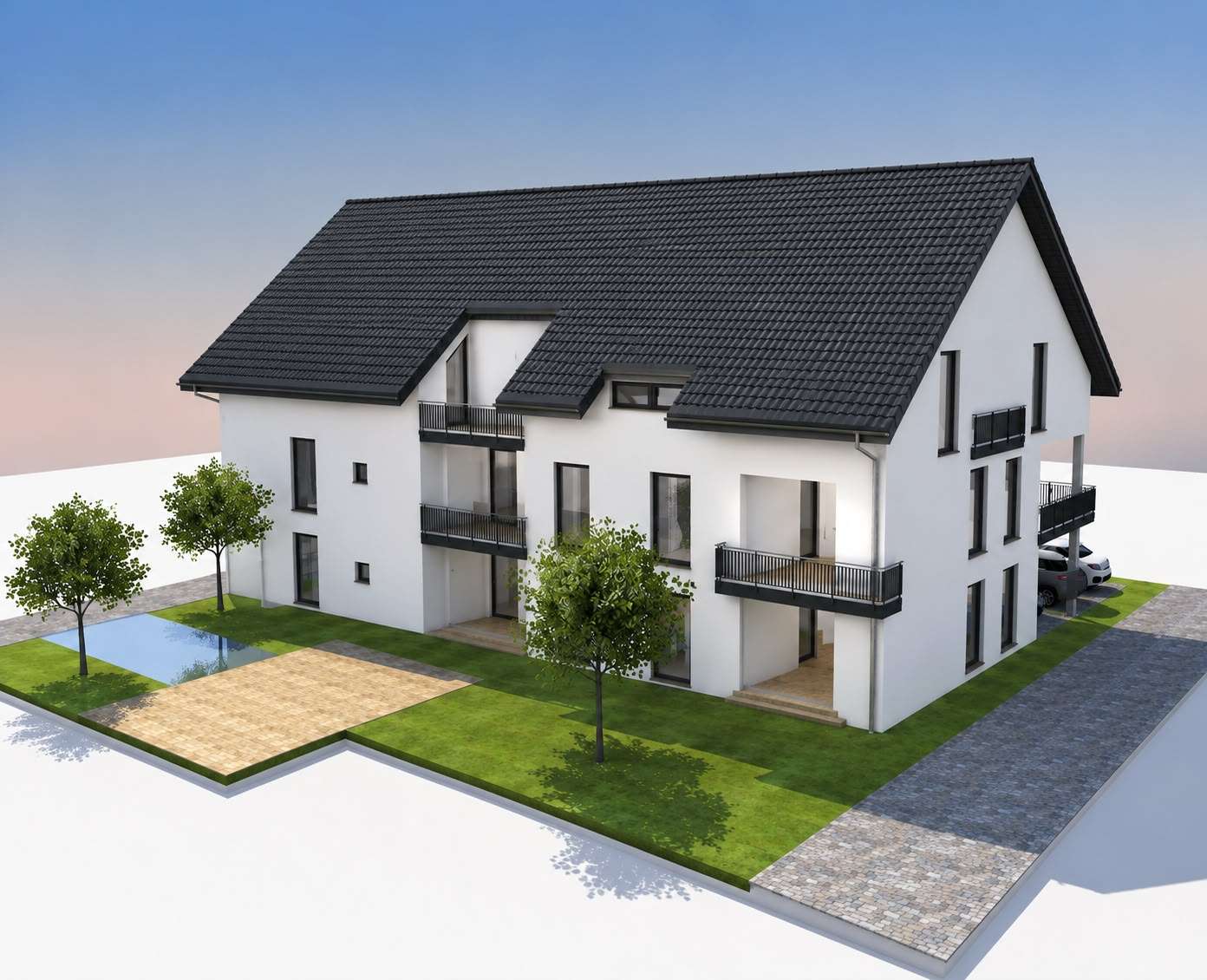 Südstadt Neubau-ETWs/KFW 40 QNG Standard - Paderborn
