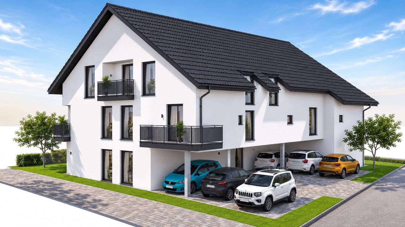 Südstadt Neubau-ETWs/KFW 40 QNG Standard - Paderborn