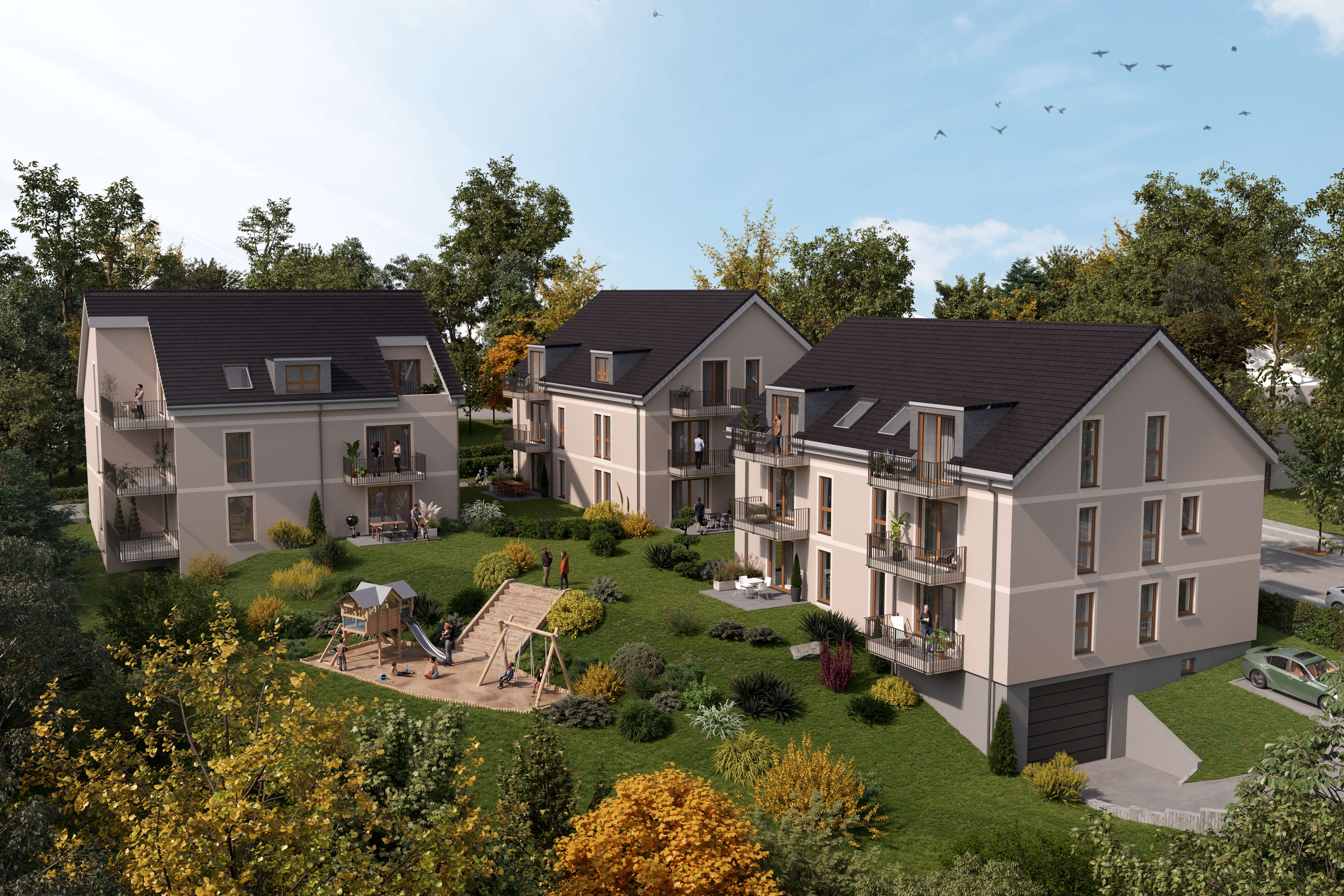 - Wohnquartier Pariser Straße - - Wörrtstadt