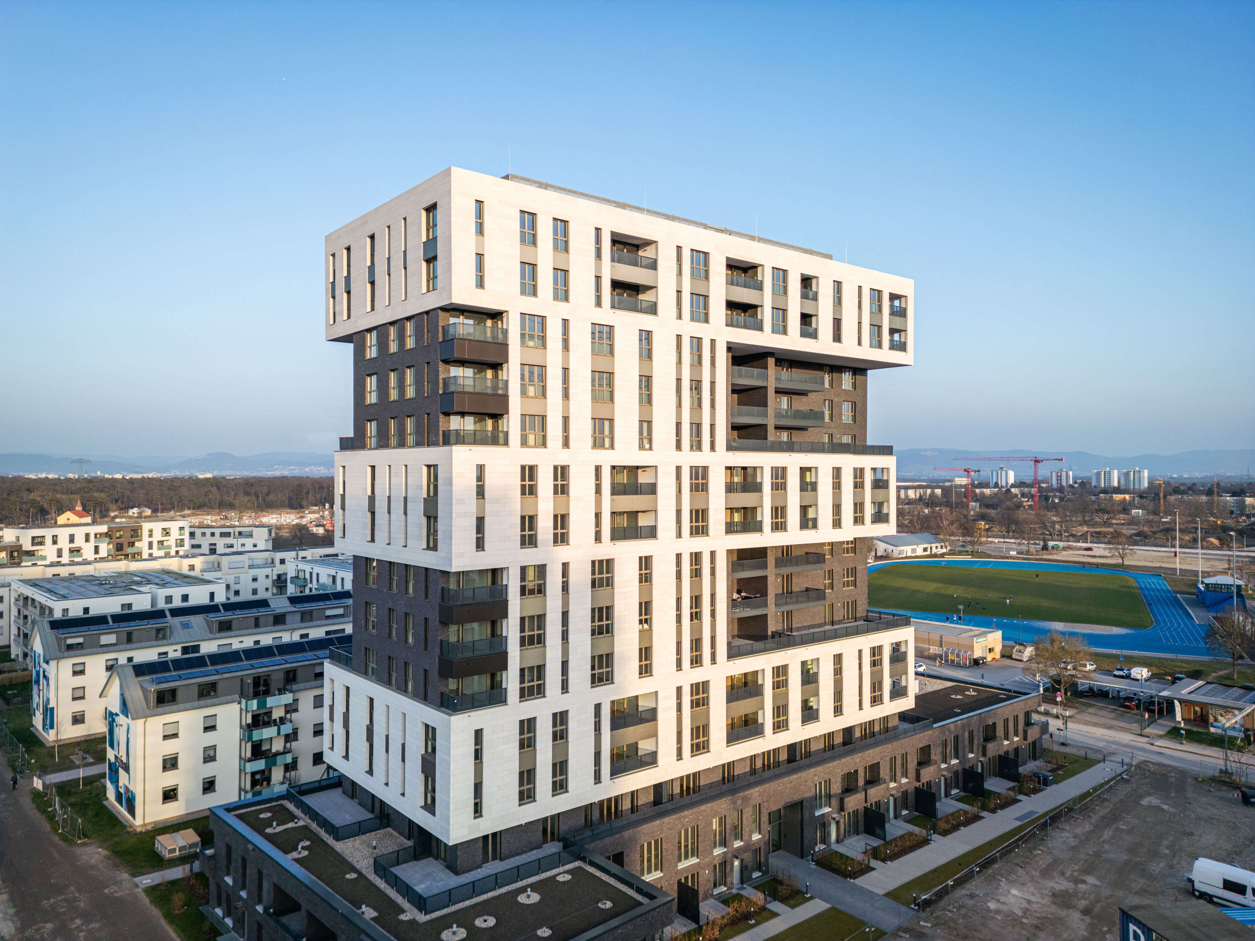 Hochpunkt E - Skyline Franklin - Mannheim