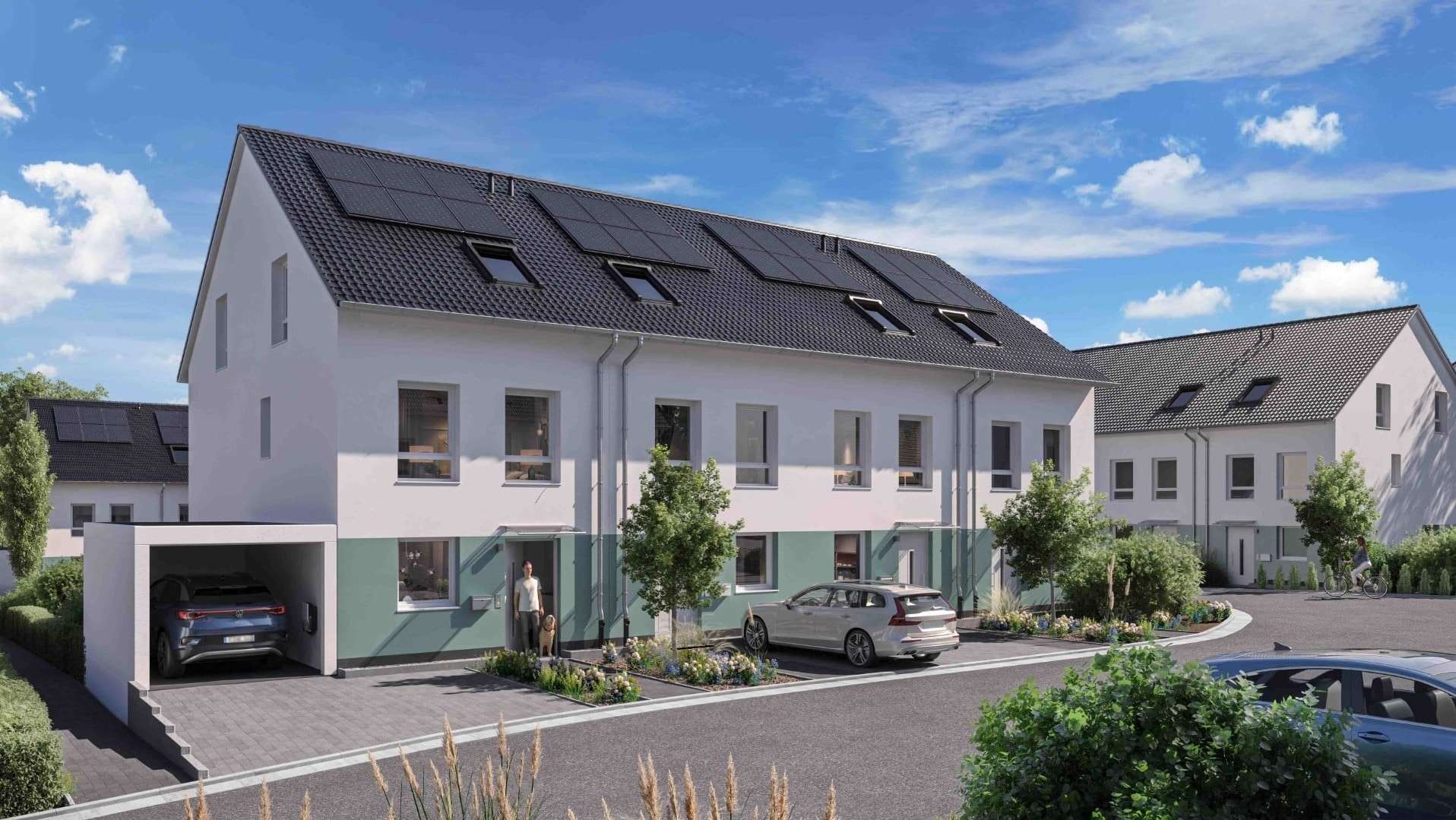 Gau-Algesheim - moderne Reihenhäuser - Gau-Algesheim