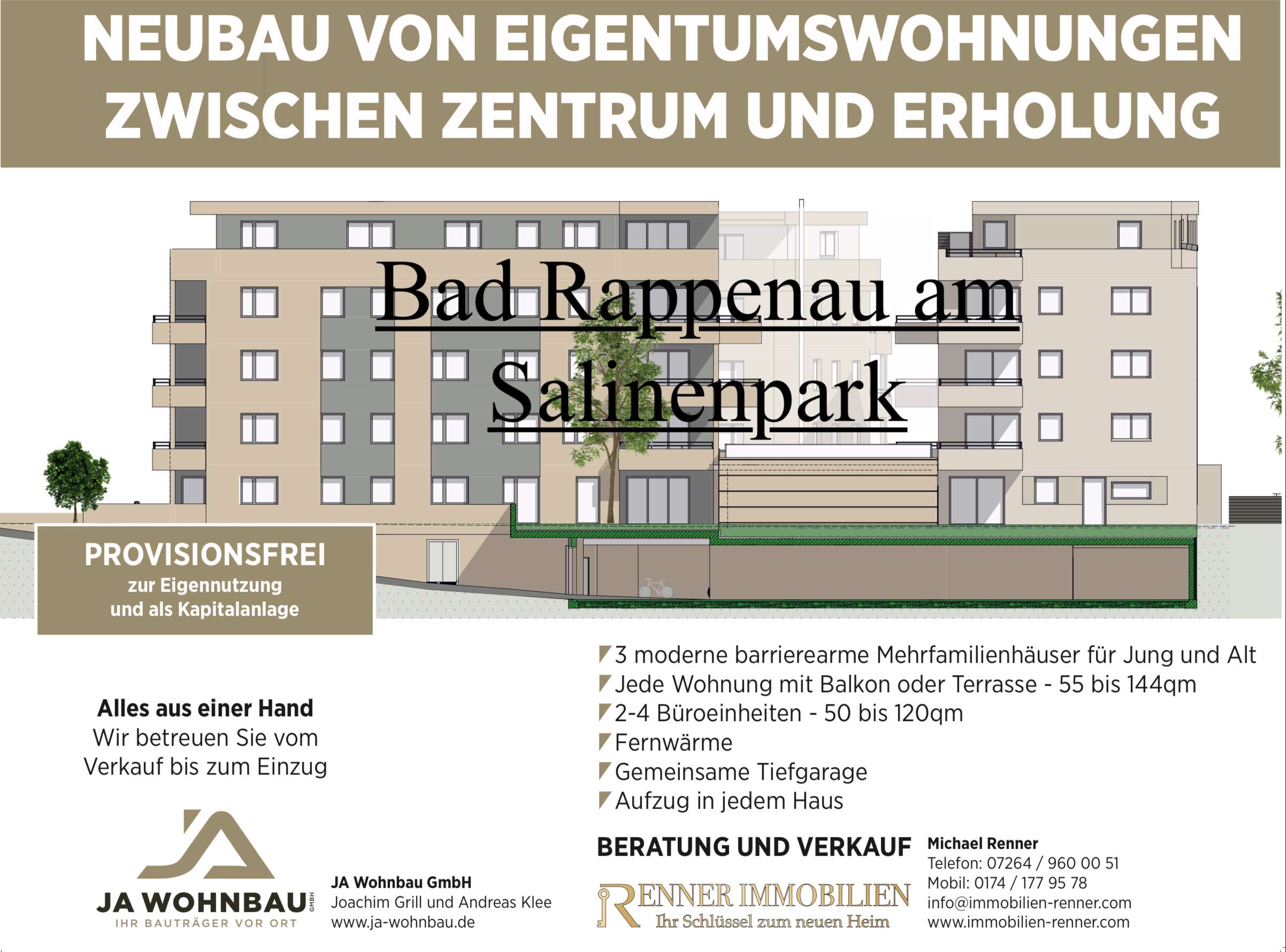 Neubauwohnungen am Salinenpark - Bad Rappenau