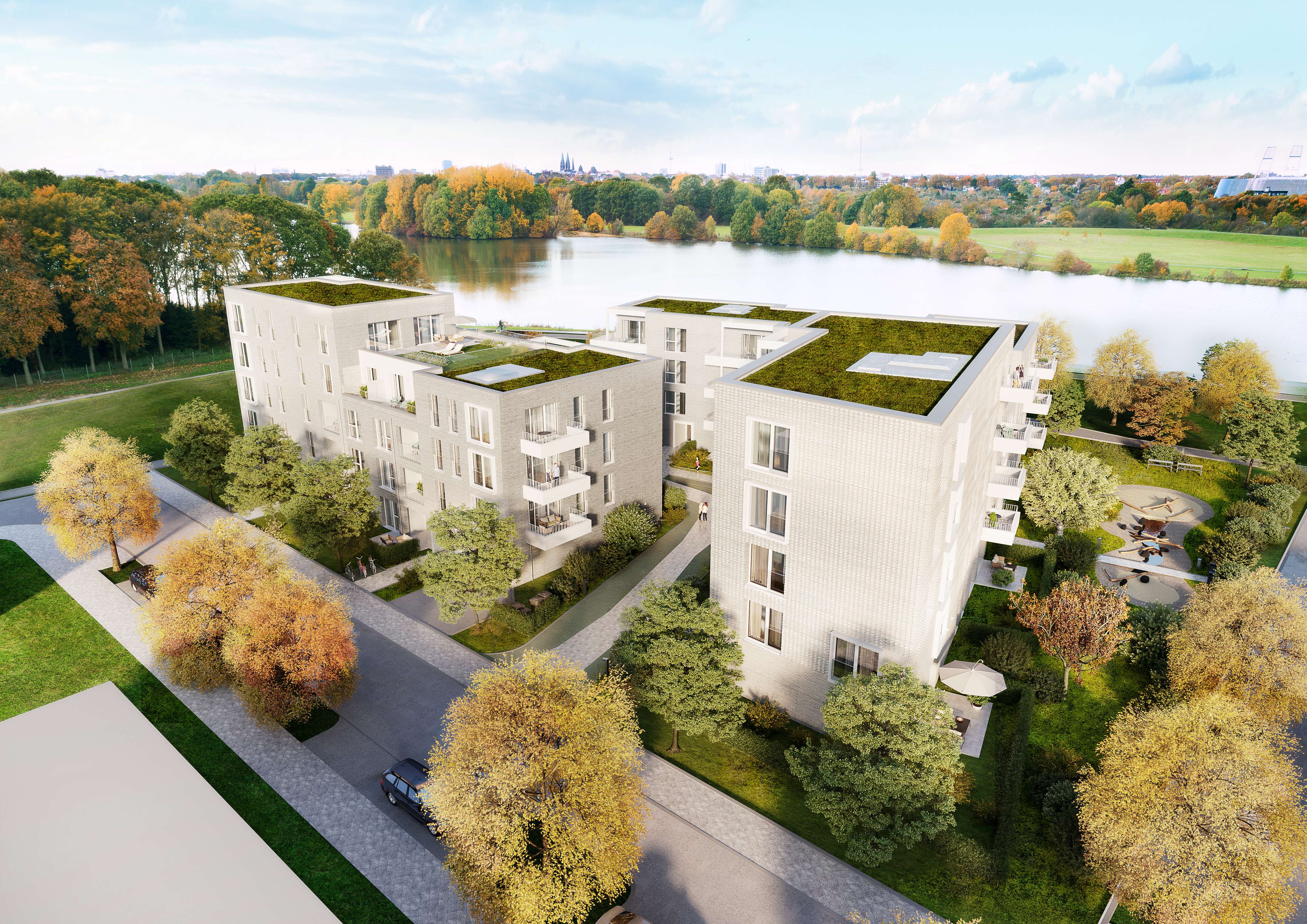 Gartenstadt Werdersee - die Wohnungen