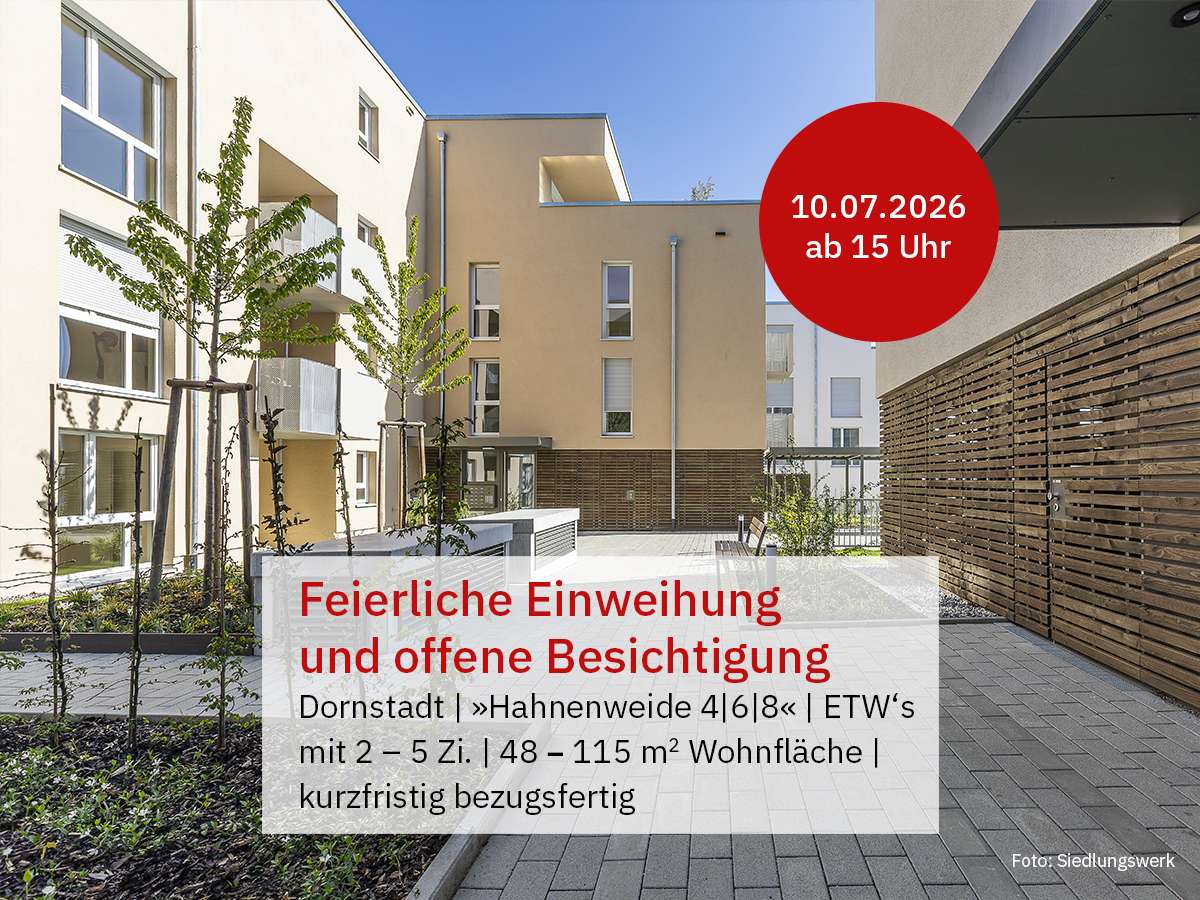 Moderne ETW in Dornstadt »Hahnenweide« - Dornstadt