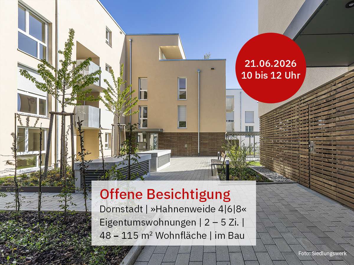 Moderne ETW in Dornstadt »Hahnenweide« - Dornstadt