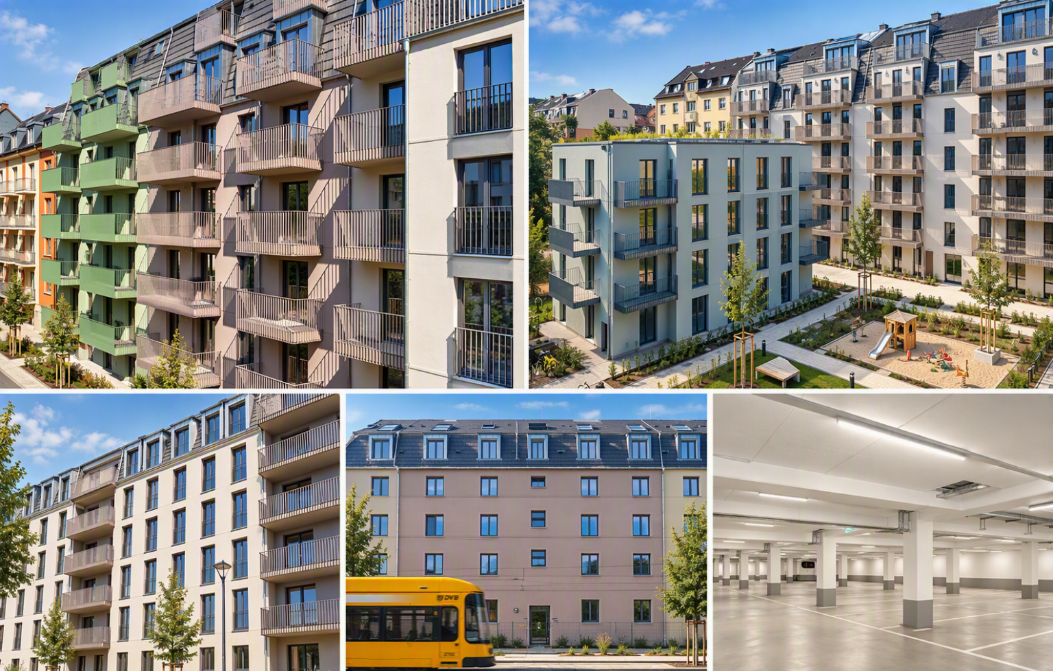 Neubau: Lyra-Quartier in Dresden - Dresden