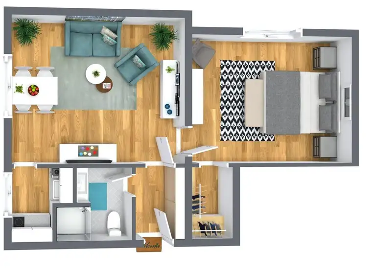 NEU RENOVIERT! 2-Zimmerwohnung im Zentrum von Spittal - TOP 5