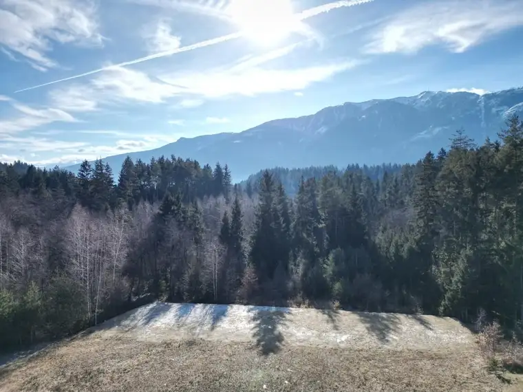 Sonniges Baugrundstück am Sonnenplateau mit Blick auf das Goldeck unweit des Millstättersees