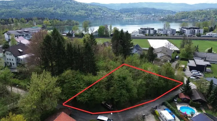 Natur. Ruhe. Wörthersee. Baugrundstück in Sonnenlage Am Gletschertopf - Pörtschach
