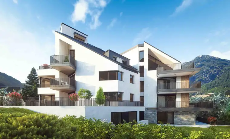 🏡 TOP 43 · 2-Zimmer-Erstbezug, 59 m² mit 28 m² Süd-Terrasse &amp; Garten – Ladis 