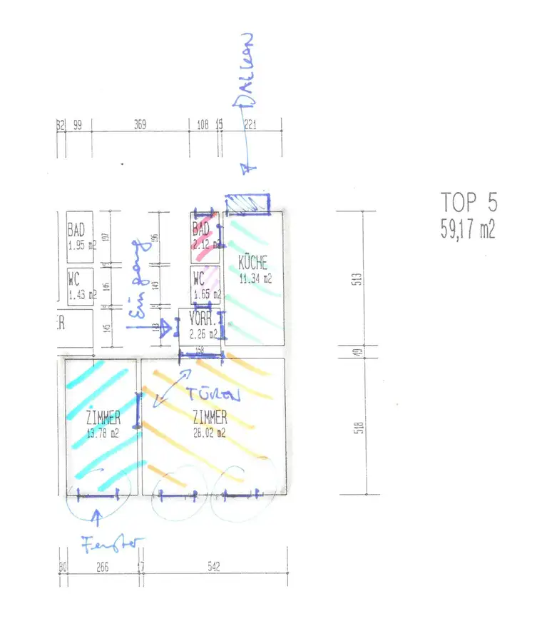 Zwei Zimmer Altbau Juwel mit Blick auf die Herz-Jesu-Kirche